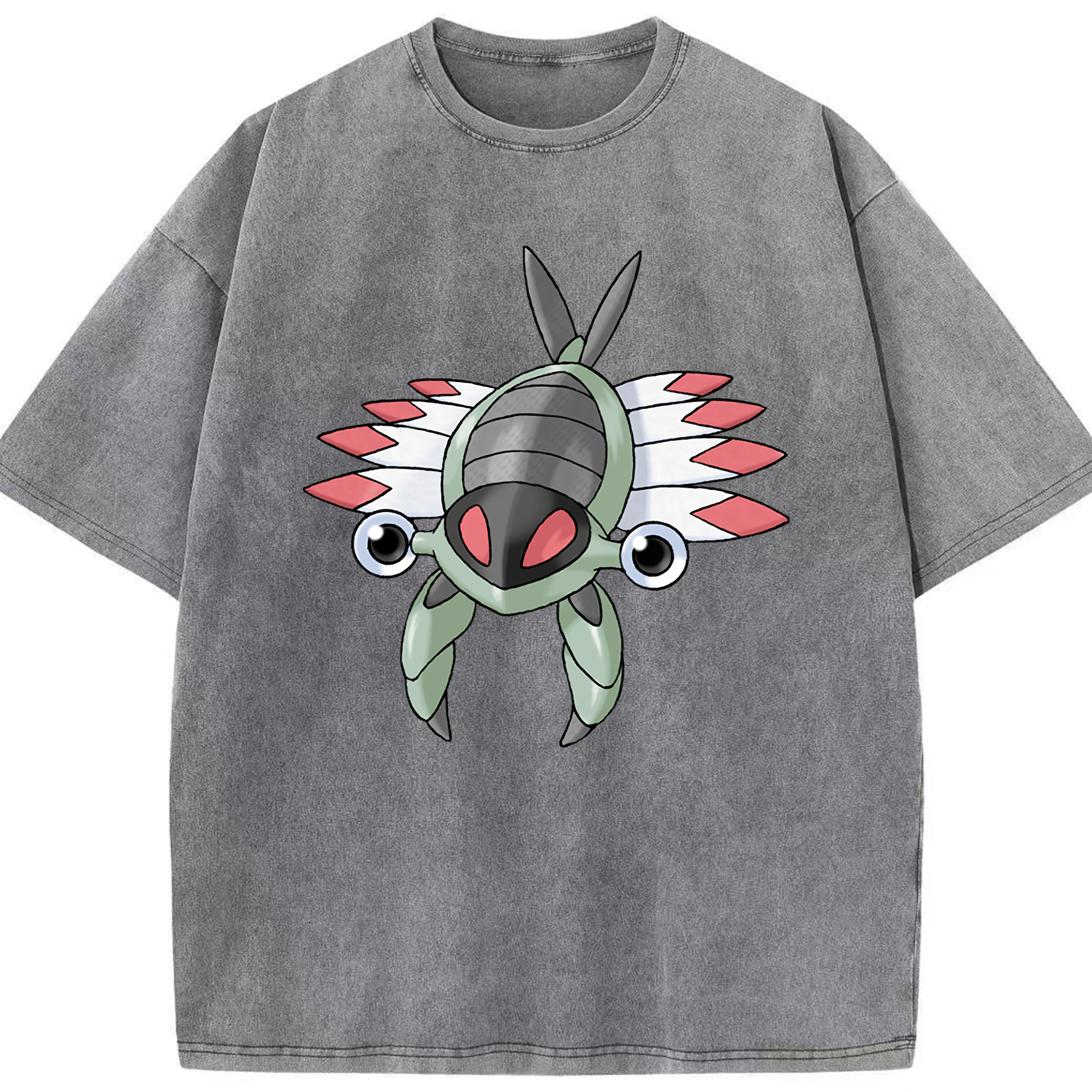 （画像用） ポケットモンスター Pokémon 綿100% ヴィンテージ風 半袖Tシャツ（フロントプリント）