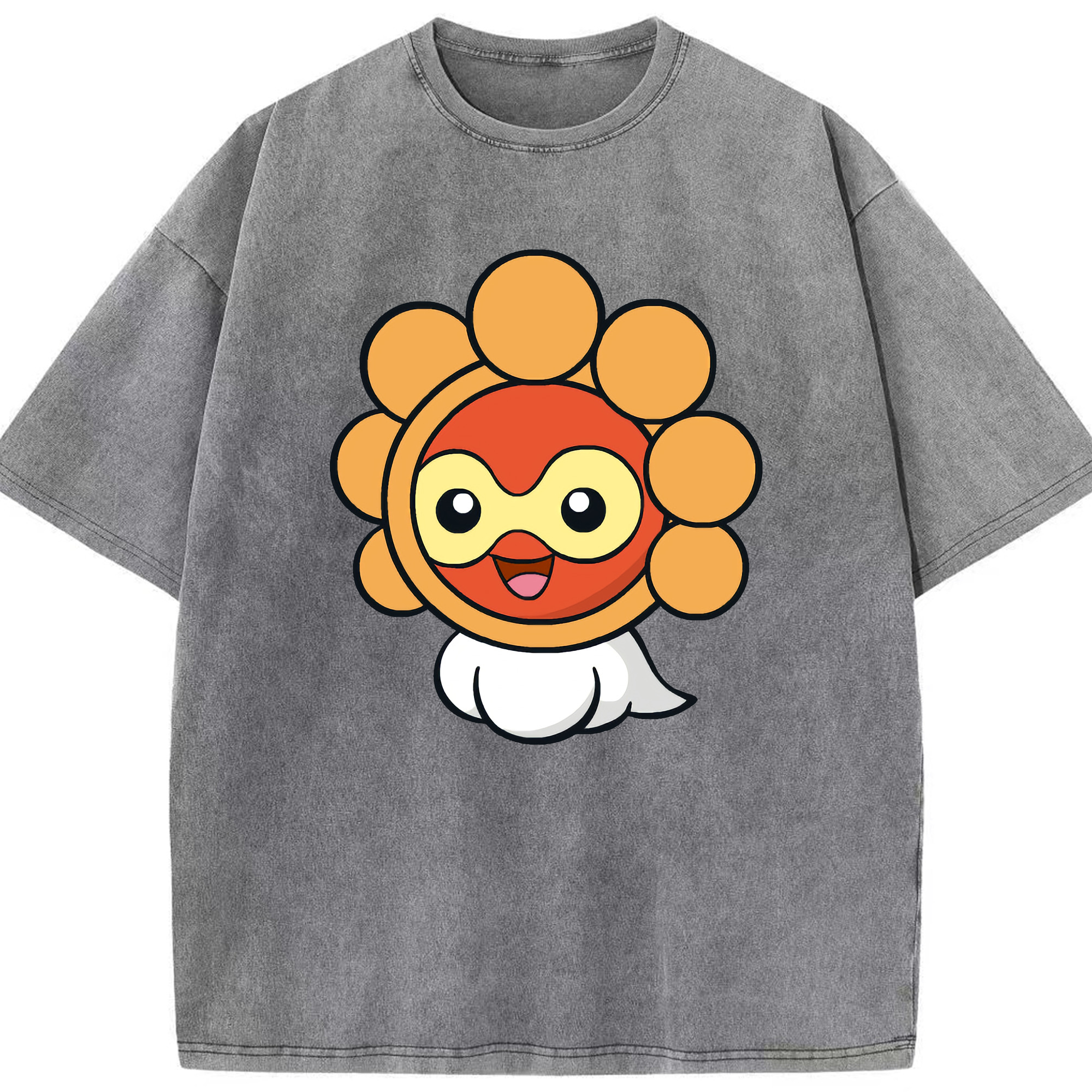 （画像用） ポケットモンスター Pokémon 綿100% ヴィンテージ風 半袖Tシャツ（フロントプリント）