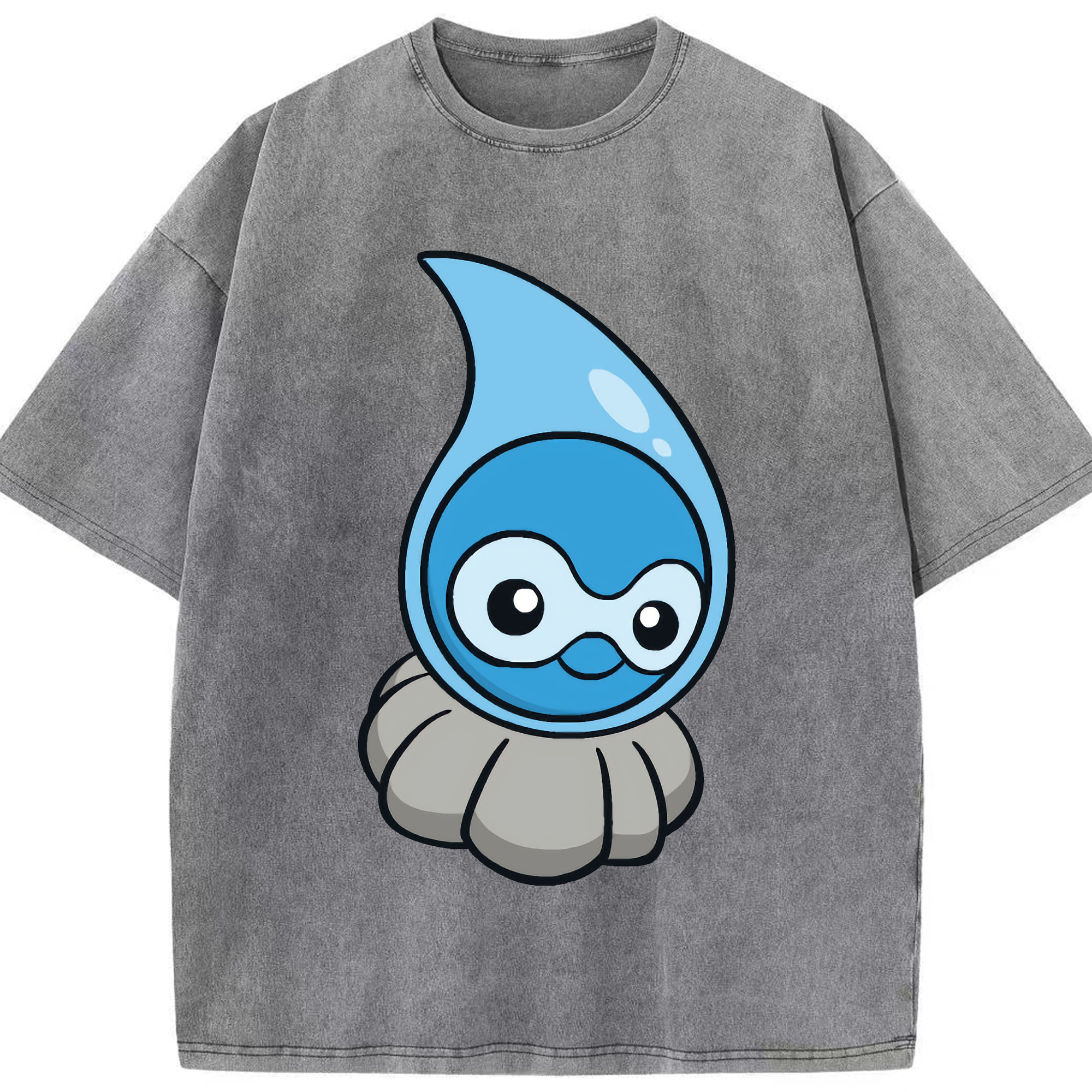 （画像用） ポケットモンスター Pokémon 綿100% ヴィンテージ風 半袖Tシャツ（フロントプリント）