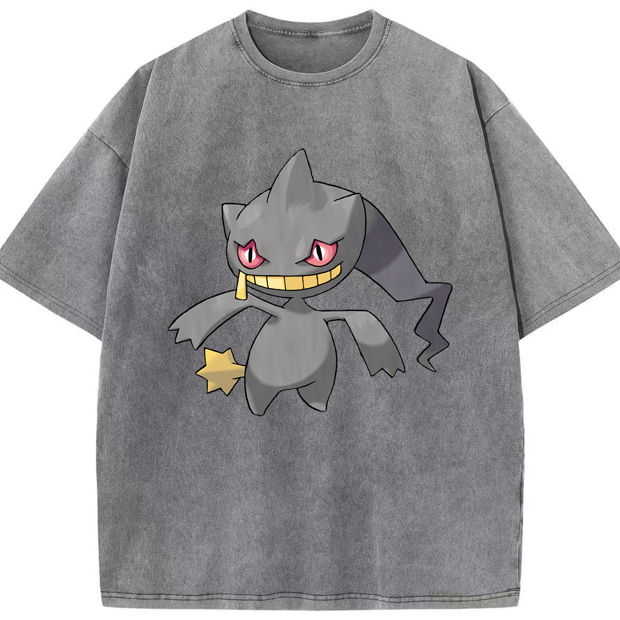 （画像用） ポケットモンスター Pokémon 綿100% ヴィンテージ風 半袖Tシャツ（フロントプリント）