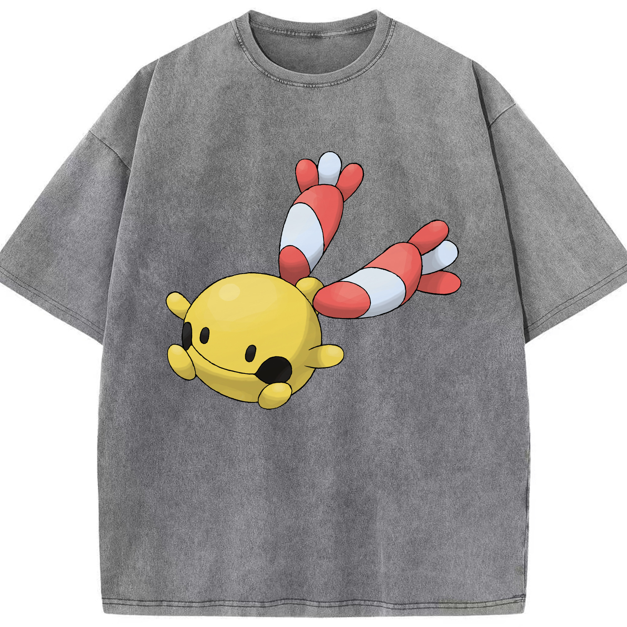 （画像用） ポケットモンスター Pokémon 綿100% ヴィンテージ風 半袖Tシャツ（フロントプリント）