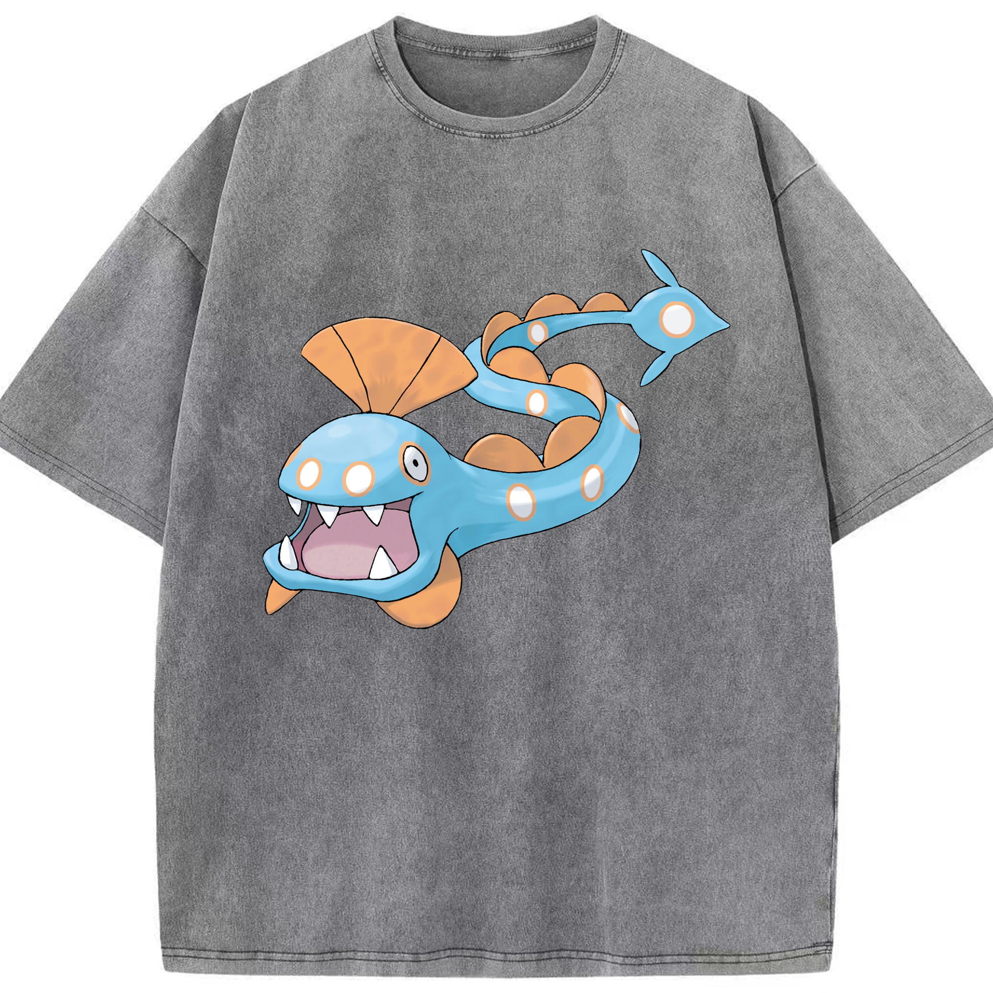 （画像用） ポケットモンスター Pokémon 綿100% ヴィンテージ風 半袖Tシャツ（フロントプリント）