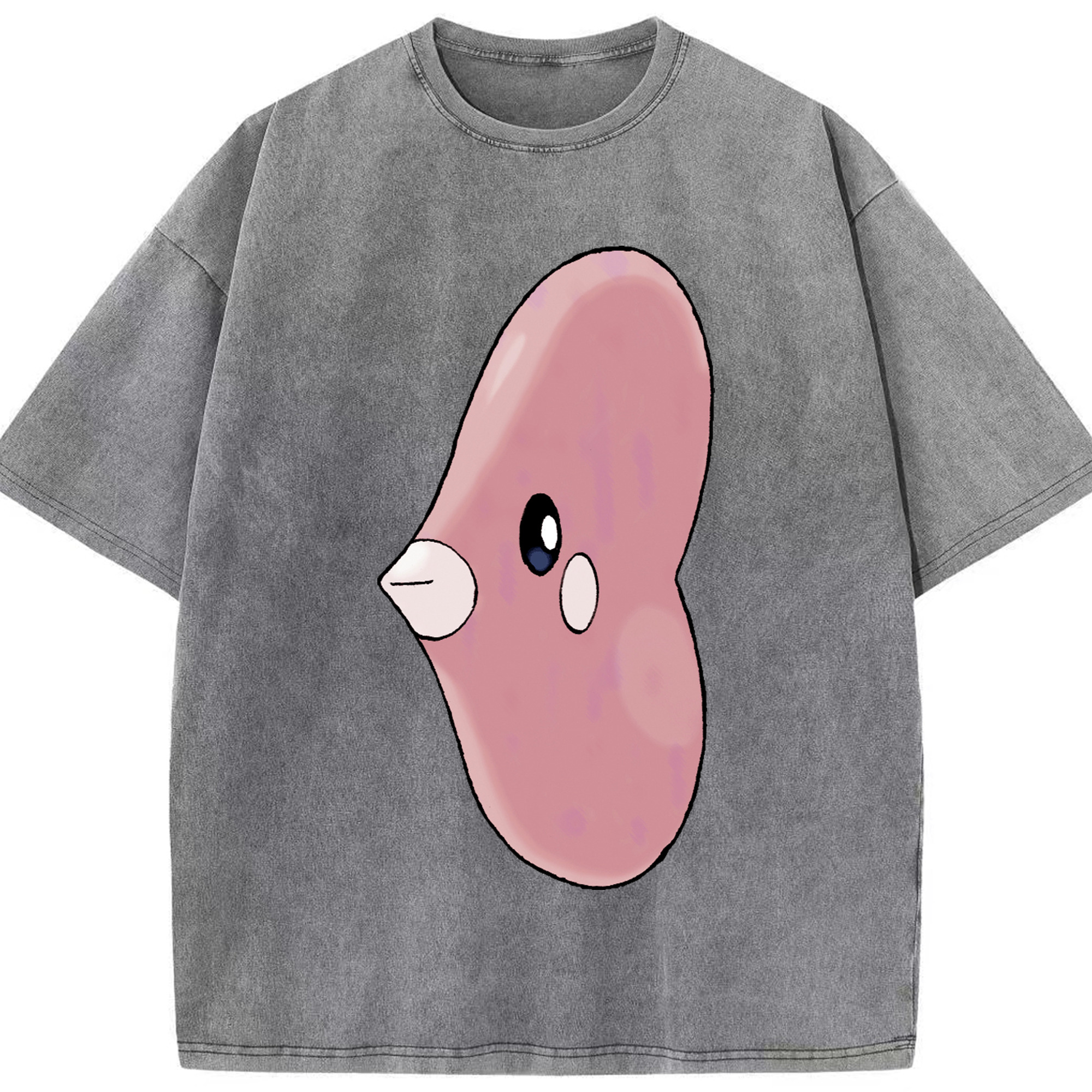 （画像用） ポケットモンスター Pokémon 綿100% ヴィンテージ風 半袖Tシャツ（フロントプリント）