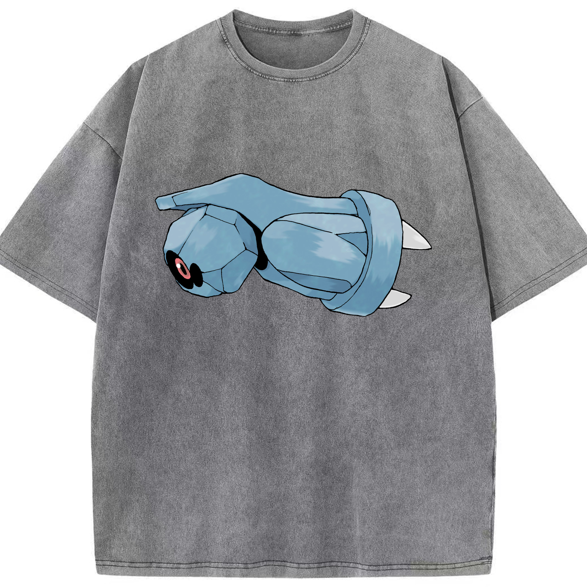 （画像用） ポケットモンスター Pokémon 綿100% ヴィンテージ風 半袖Tシャツ（フロントプリント）