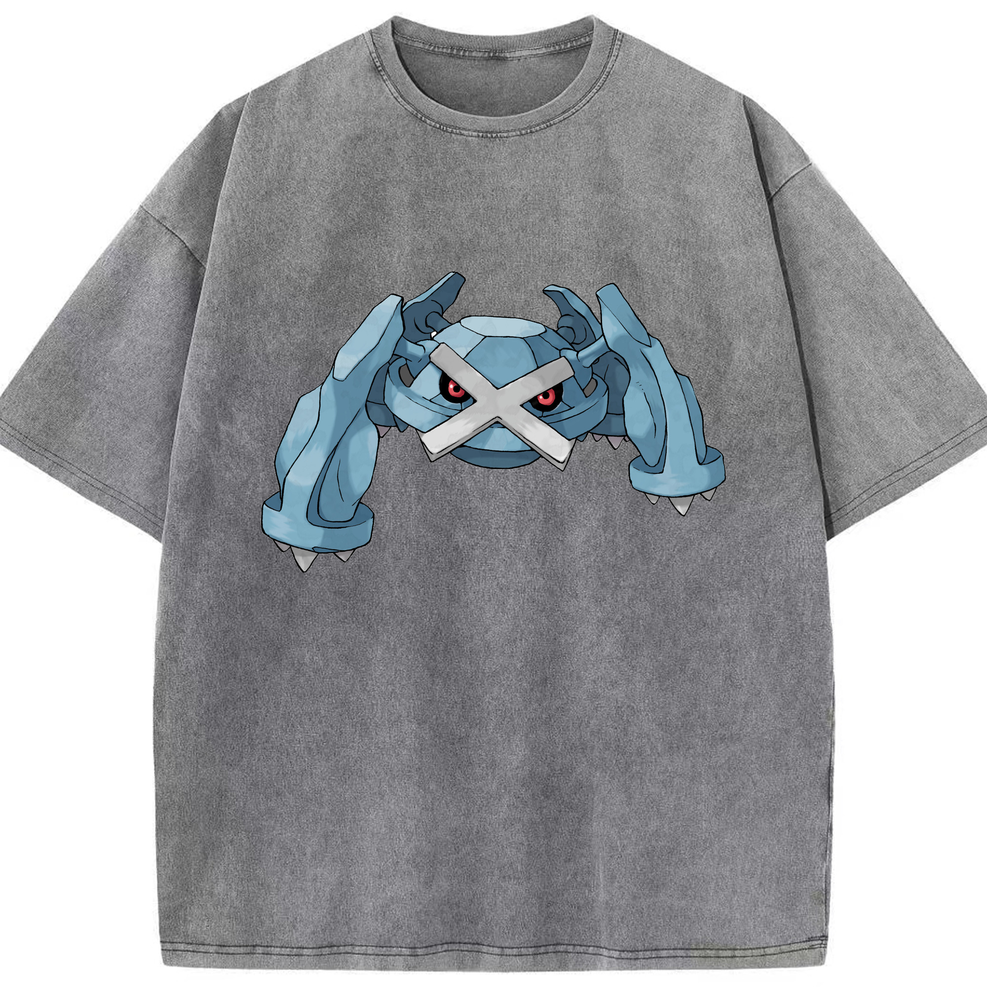 （画像用） ポケットモンスター Pokémon 綿100% ヴィンテージ風 半袖Tシャツ（フロントプリント）