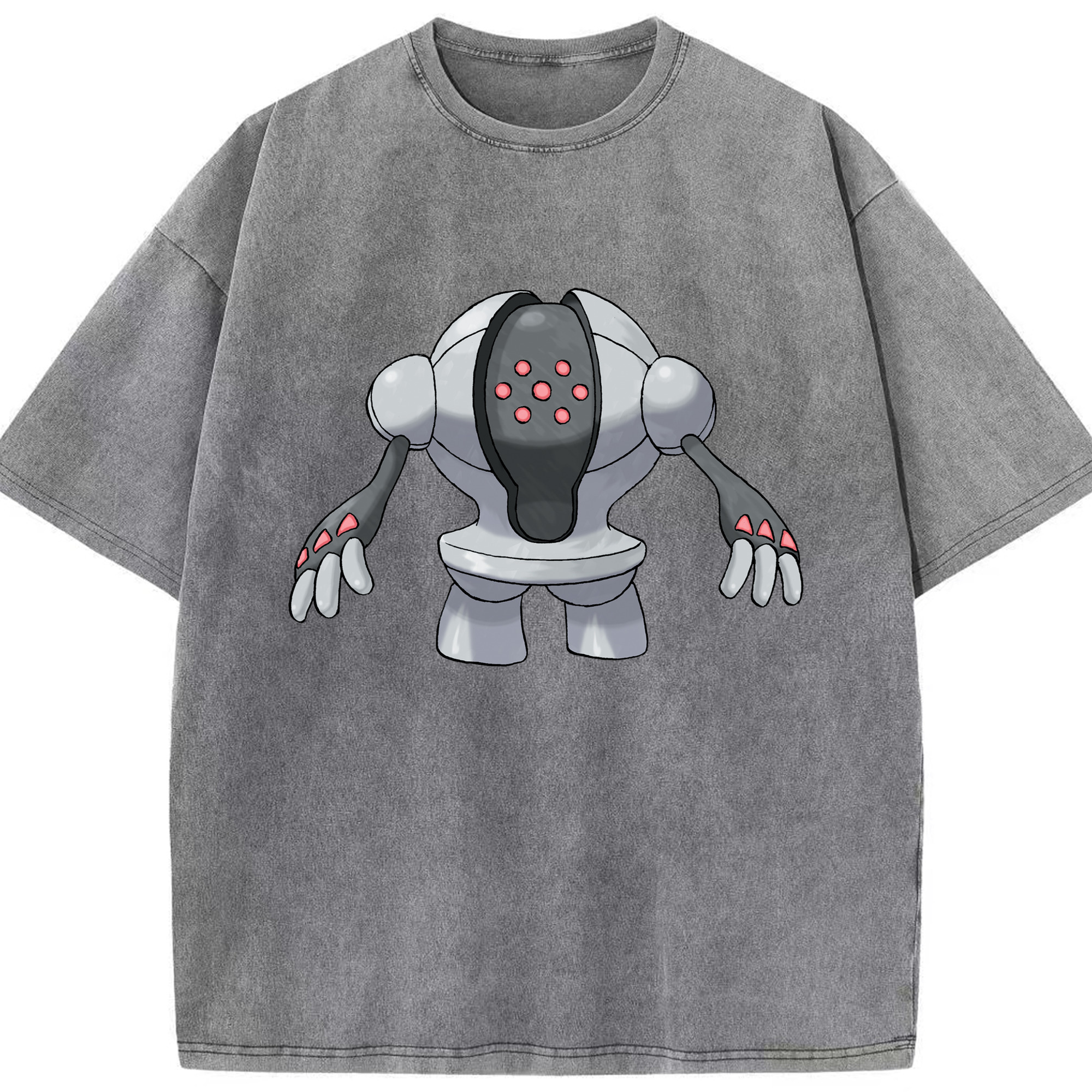 （画像用） ポケットモンスター Pokémon 綿100% ヴィンテージ風 半袖Tシャツ（フロントプリント）