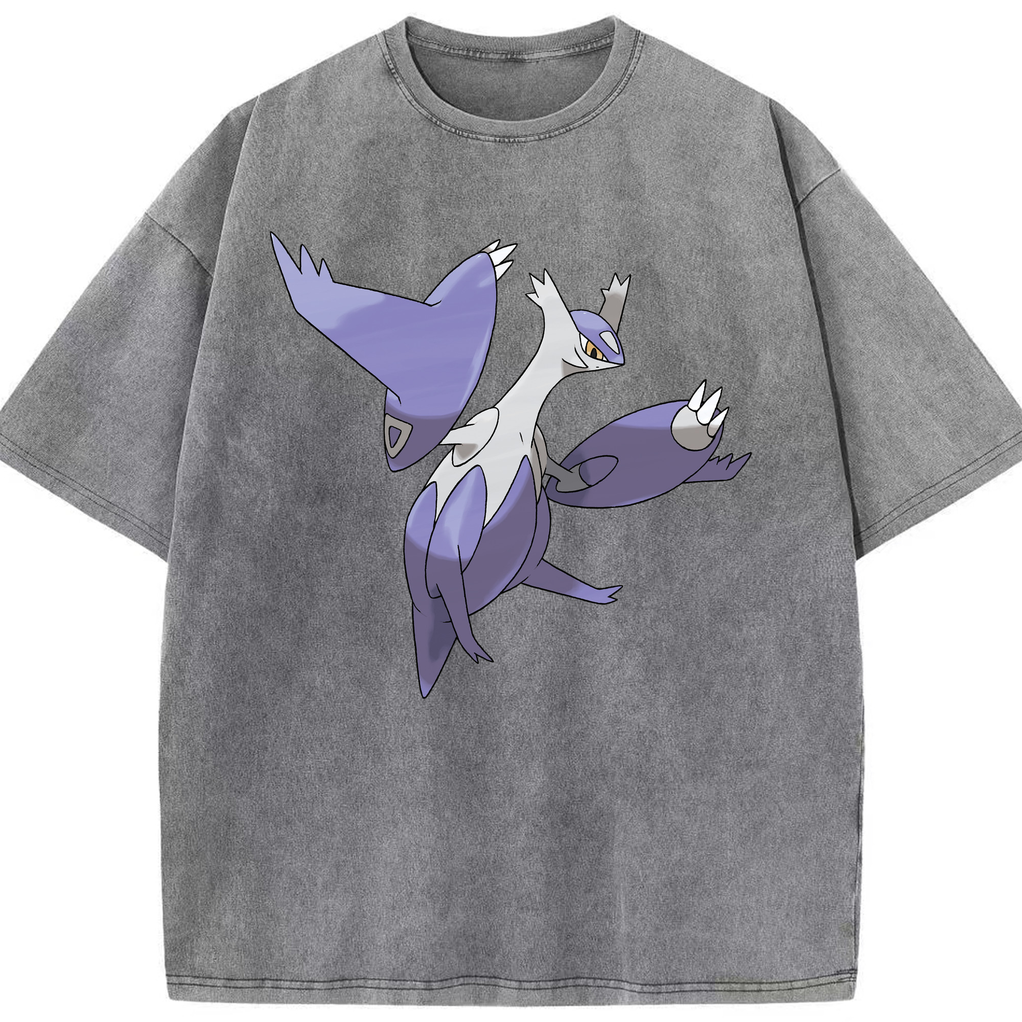 （画像用） ポケットモンスター Pokémon 綿100% ヴィンテージ風 半袖Tシャツ（フロントプリント）