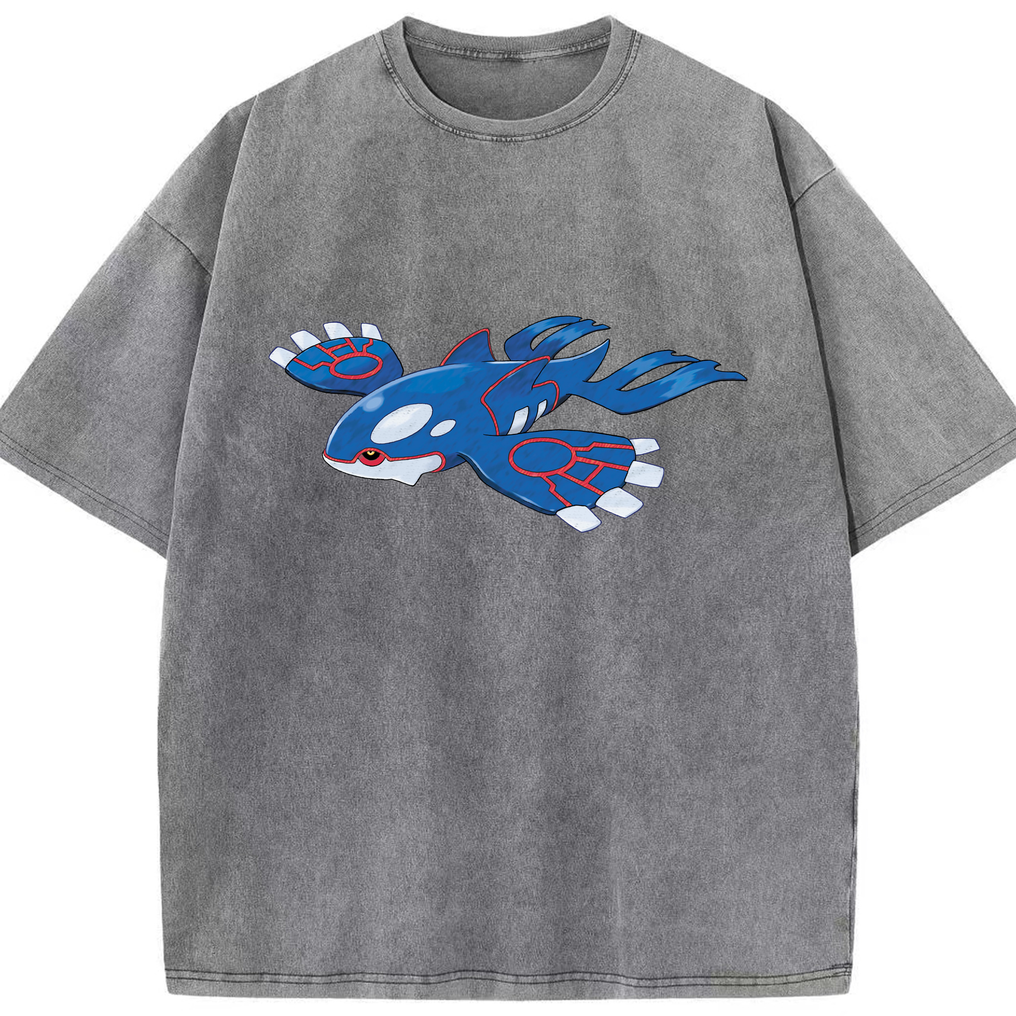 （画像用） ポケットモンスター Pokémon 綿100% ヴィンテージ風 半袖Tシャツ（フロントプリント）