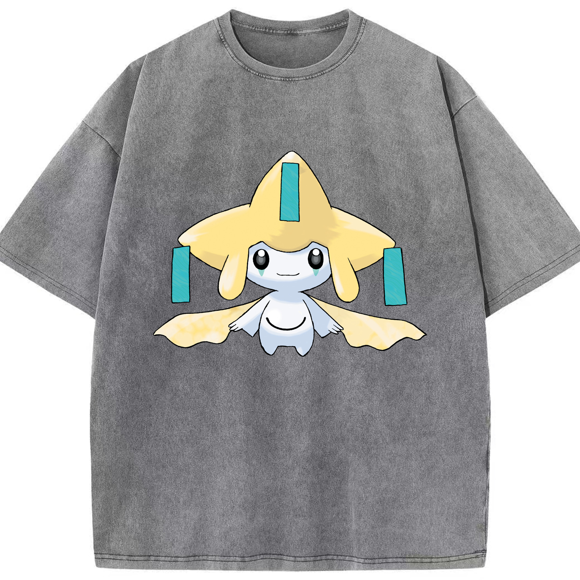 （画像用） ポケットモンスター Pokémon 綿100% ヴィンテージ風 半袖Tシャツ（フロントプリント）