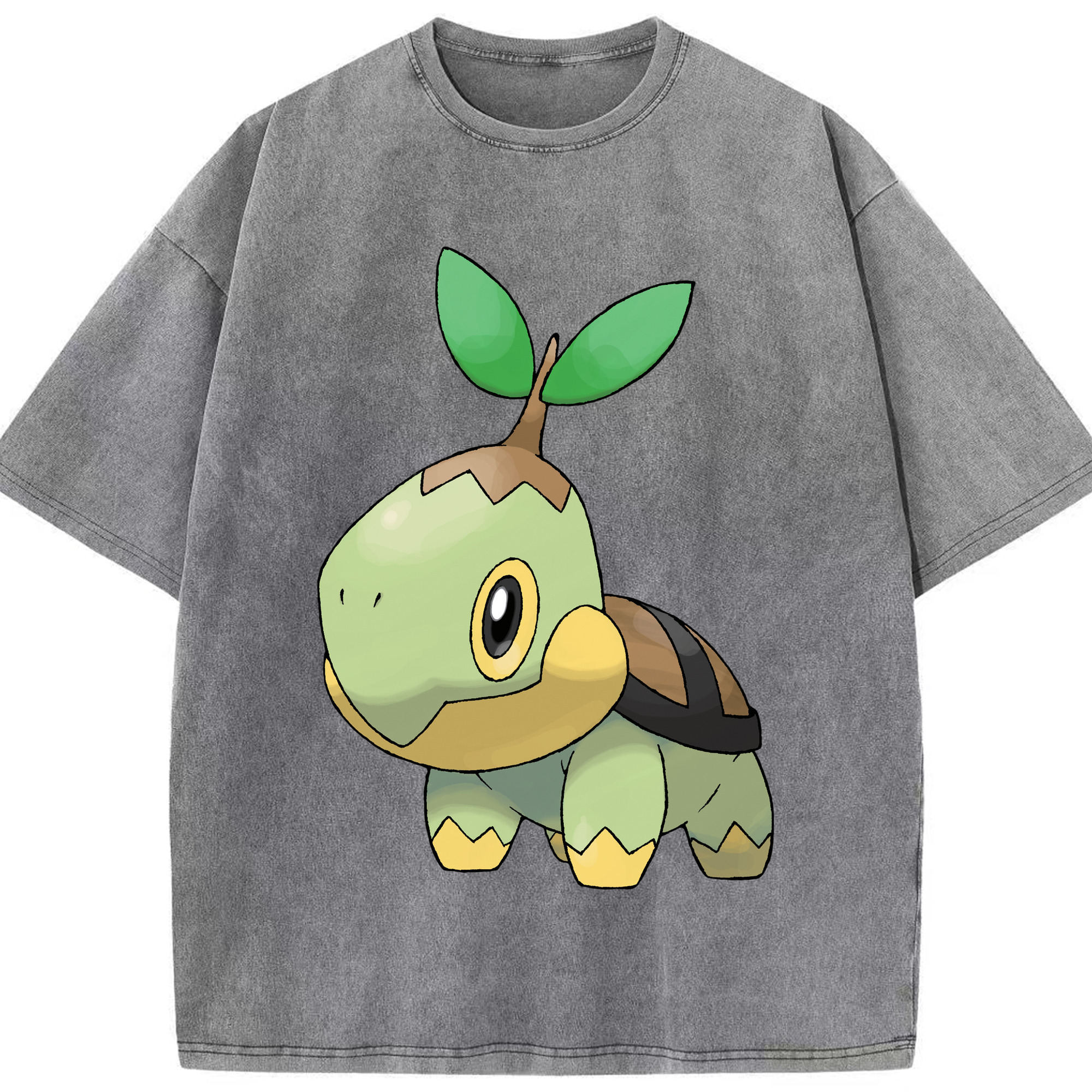 （画像用） ポケットモンスター Pokémon 綿100% ヴィンテージ風 半袖Tシャツ（フロントプリント）