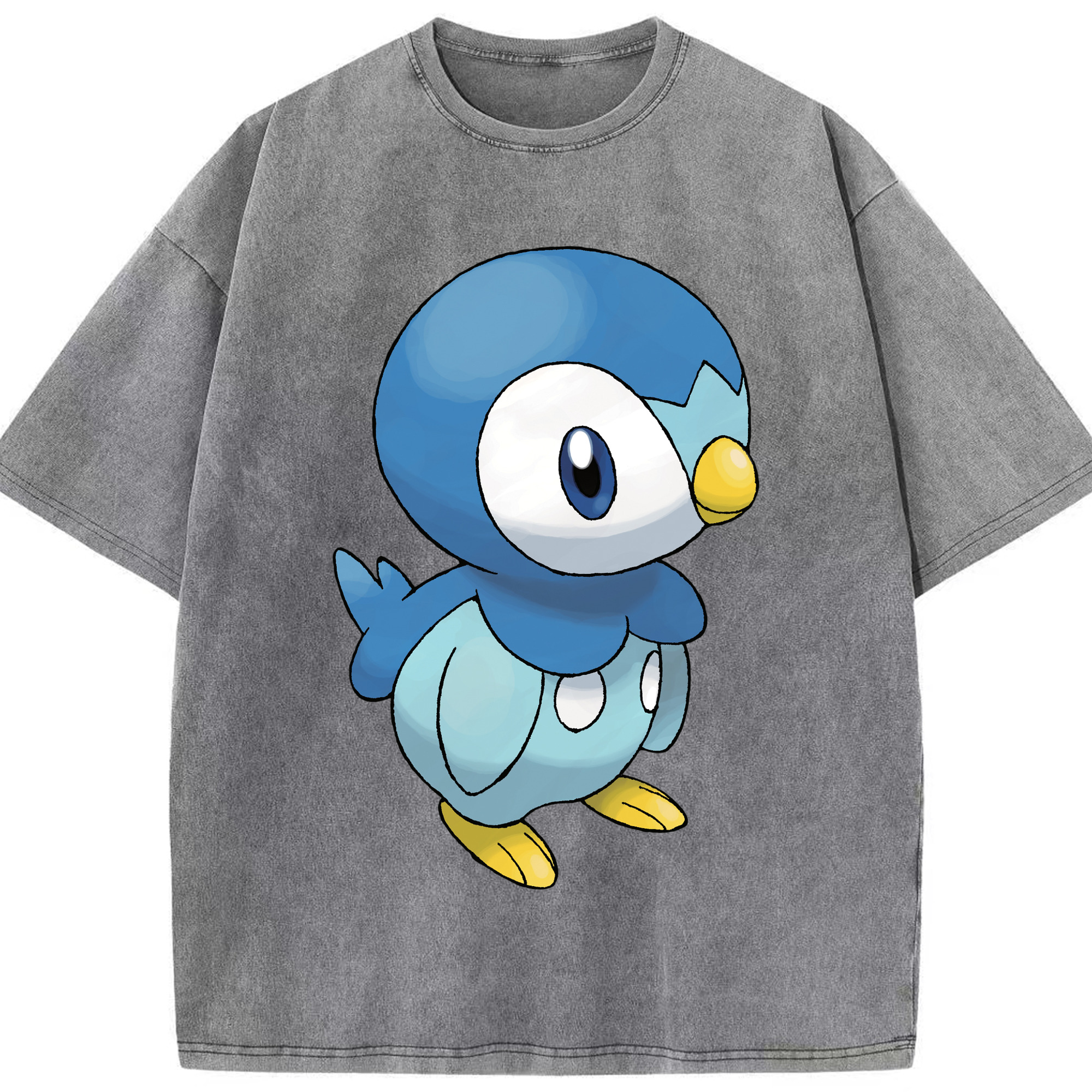 （画像用） ポケットモンスター Pokémon 綿100% ヴィンテージ風 半袖Tシャツ（フロントプリント）