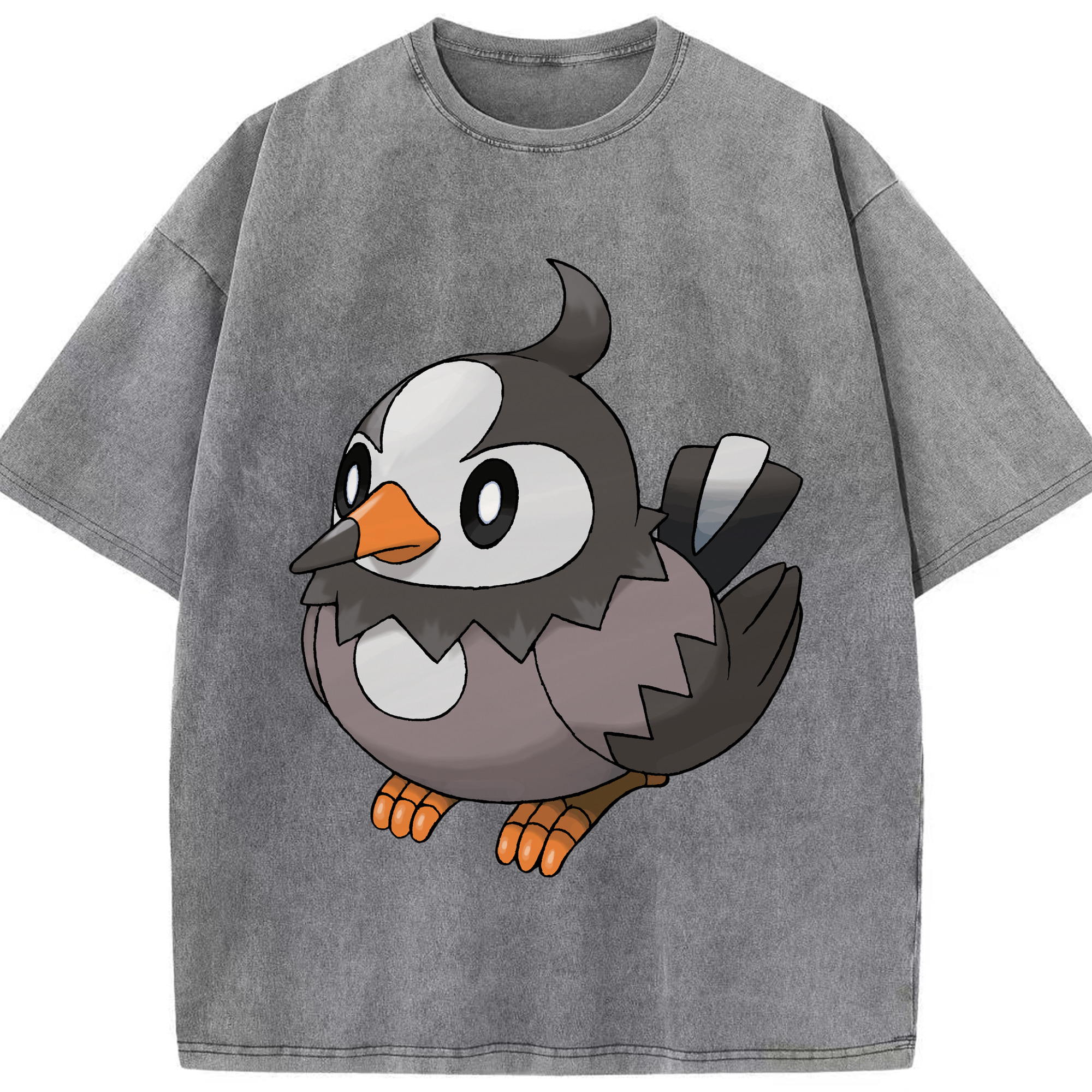 （画像用） ポケットモンスター Pokémon 綿100% ヴィンテージ風 半袖Tシャツ（フロントプリント）