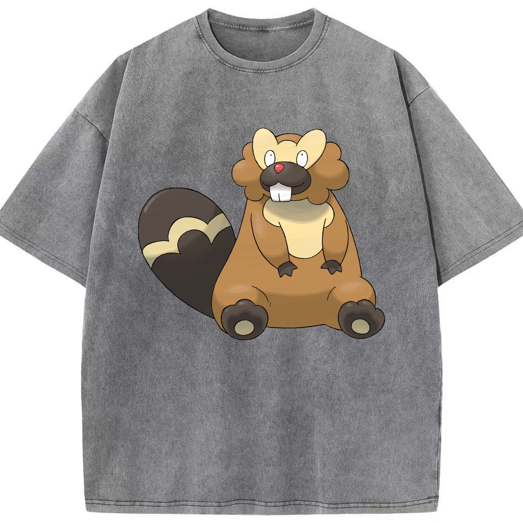 （画像用） ポケットモンスター Pokémon 綿100% ヴィンテージ風 半袖Tシャツ（フロントプリント）