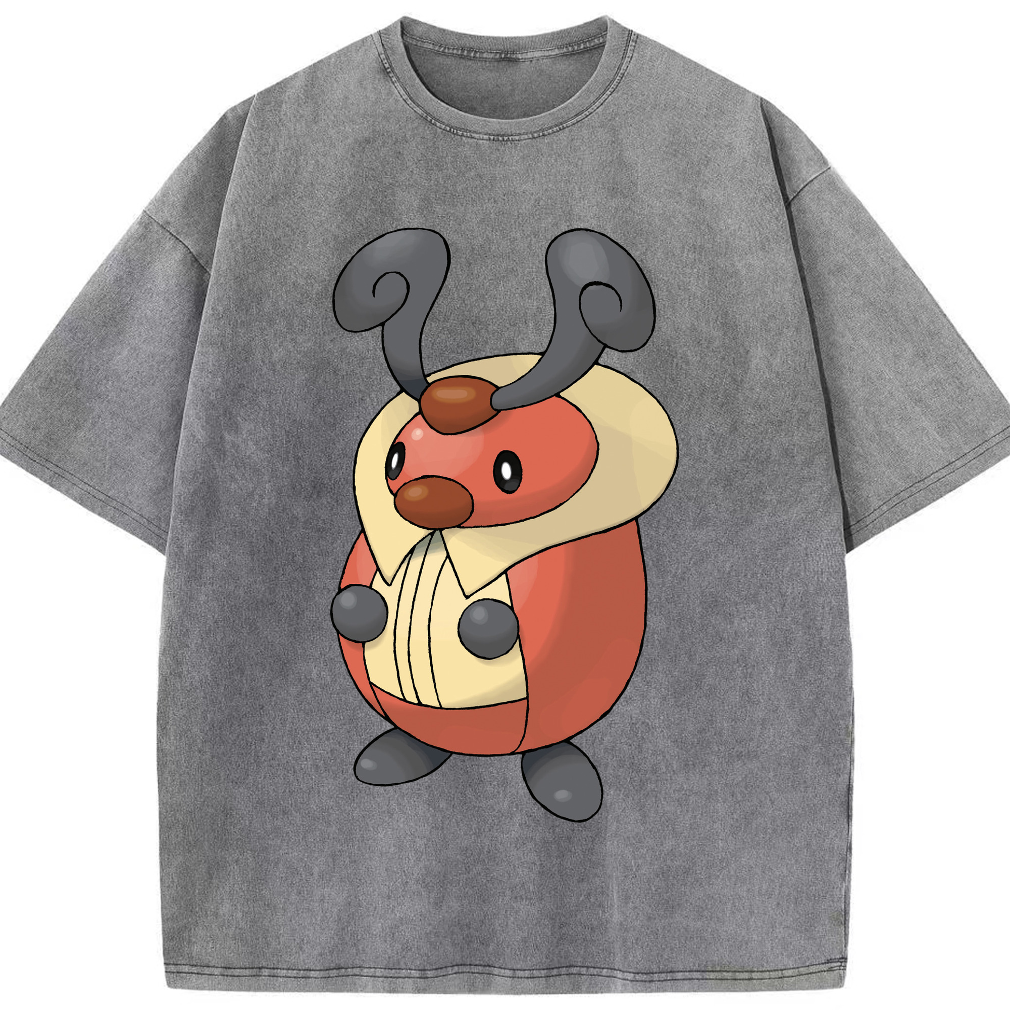 （画像用） ポケットモンスター Pokémon 綿100% ヴィンテージ風 半袖Tシャツ（フロントプリント）
