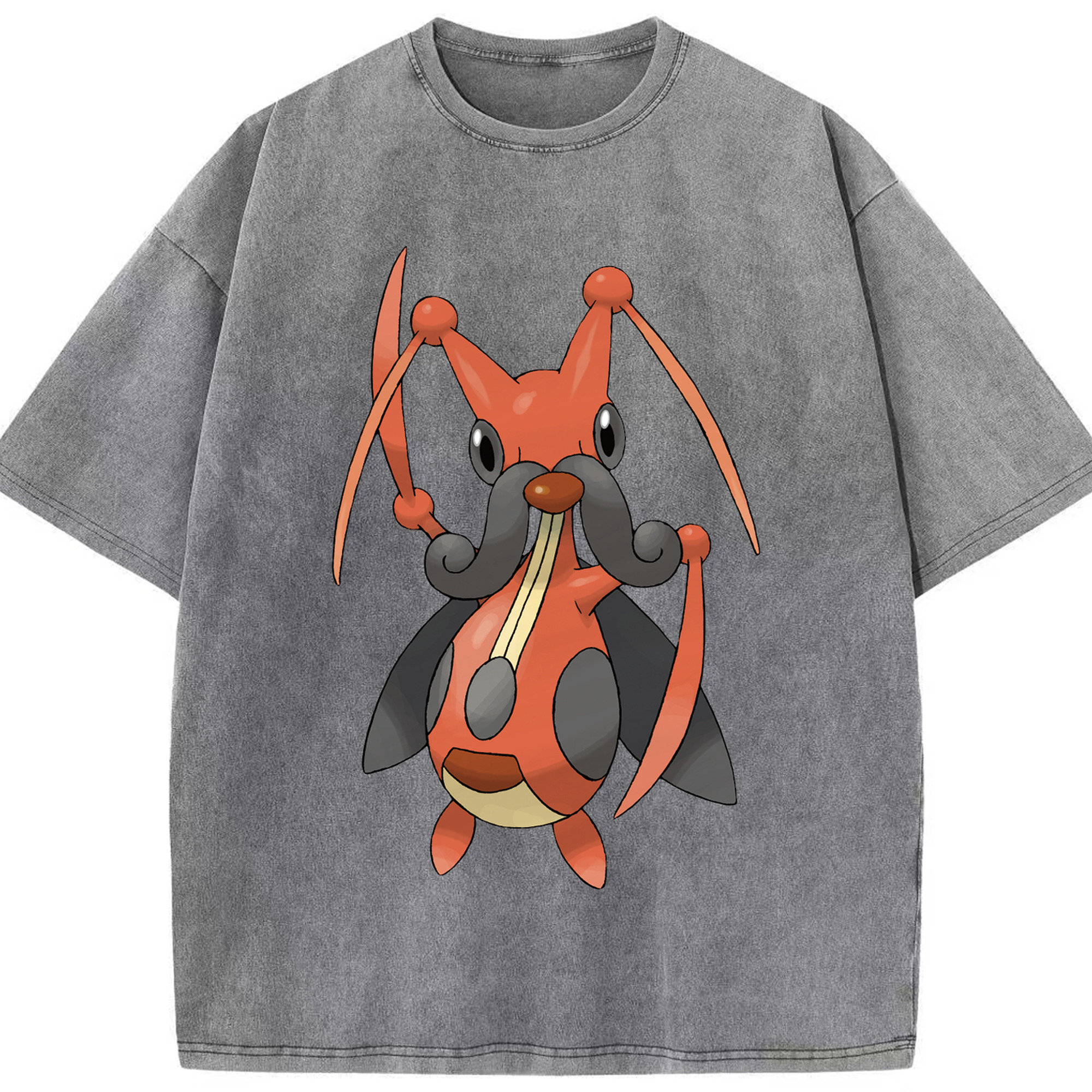 （画像用） ポケットモンスター Pokémon 綿100% ヴィンテージ風 半袖Tシャツ（フロントプリント）