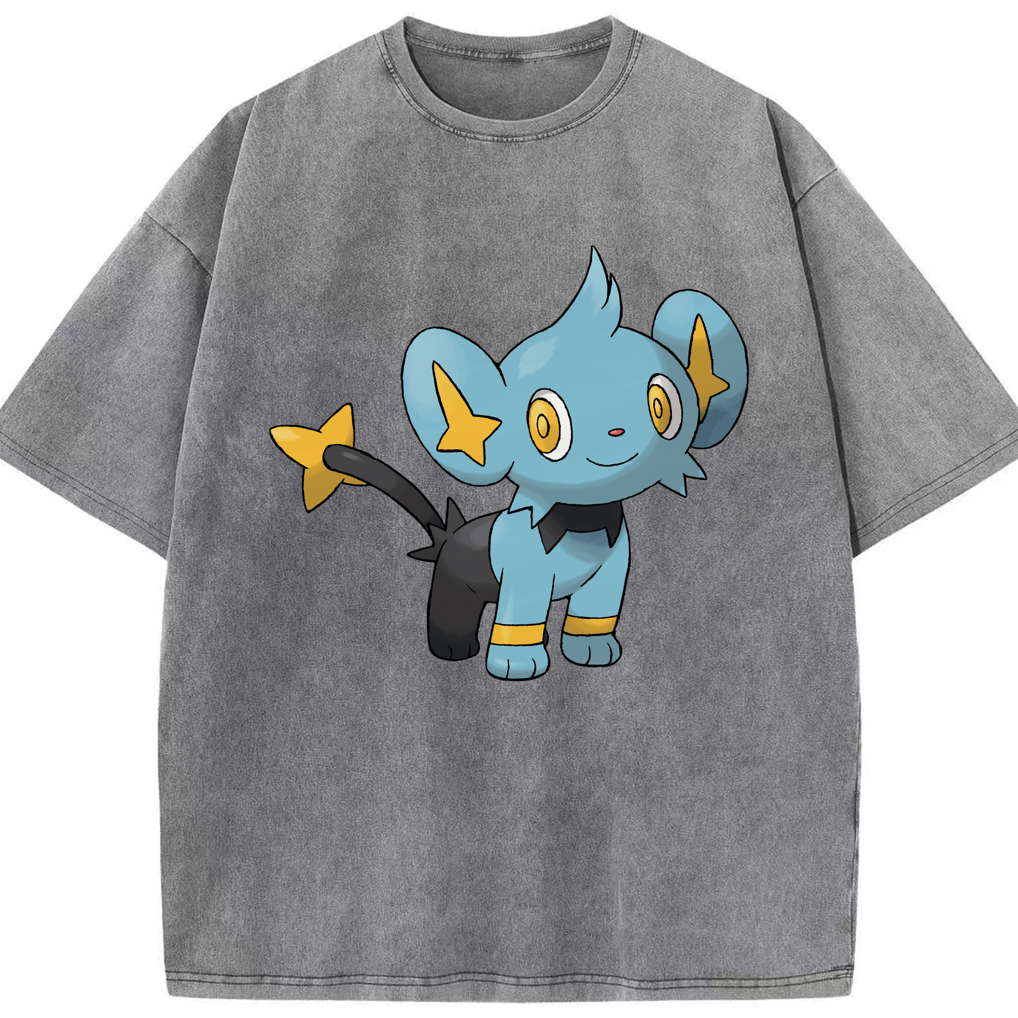 （画像用） ポケットモンスター Pokémon 綿100% ヴィンテージ風 半袖Tシャツ（フロントプリント）