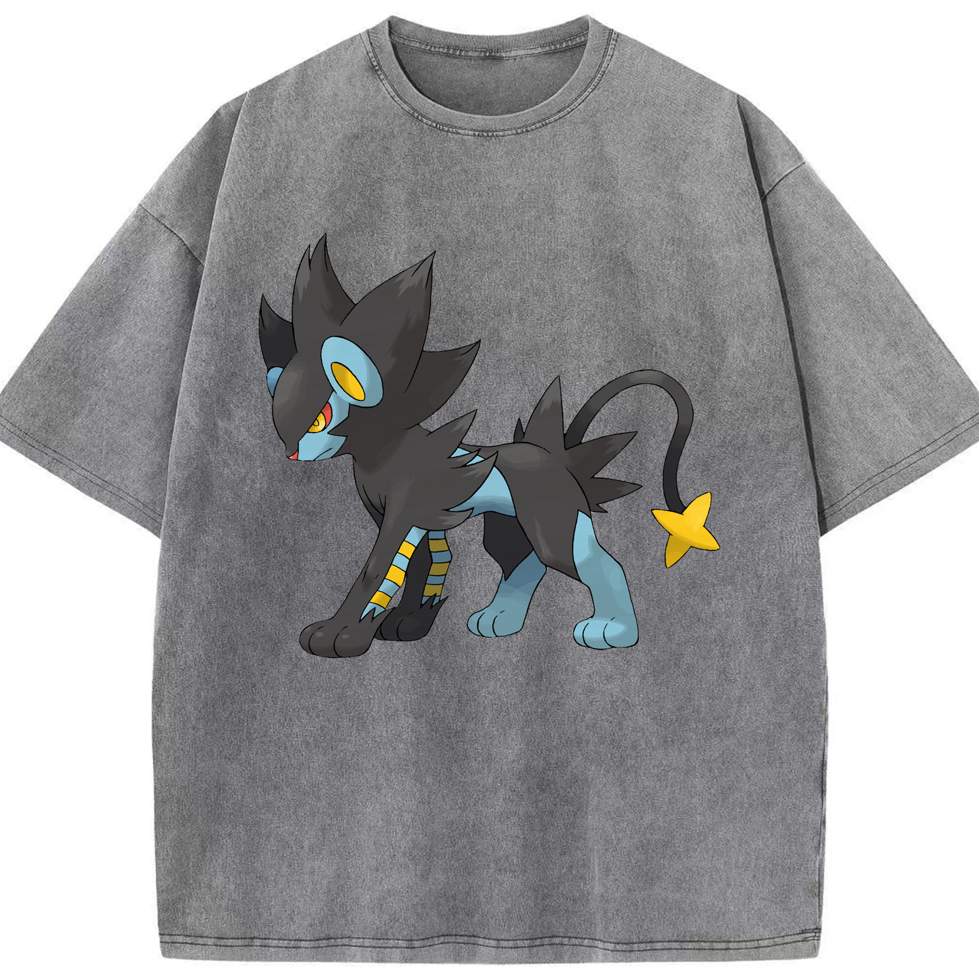 （画像用） ポケットモンスター Pokémon 綿100% ヴィンテージ風 半袖Tシャツ（フロントプリント）