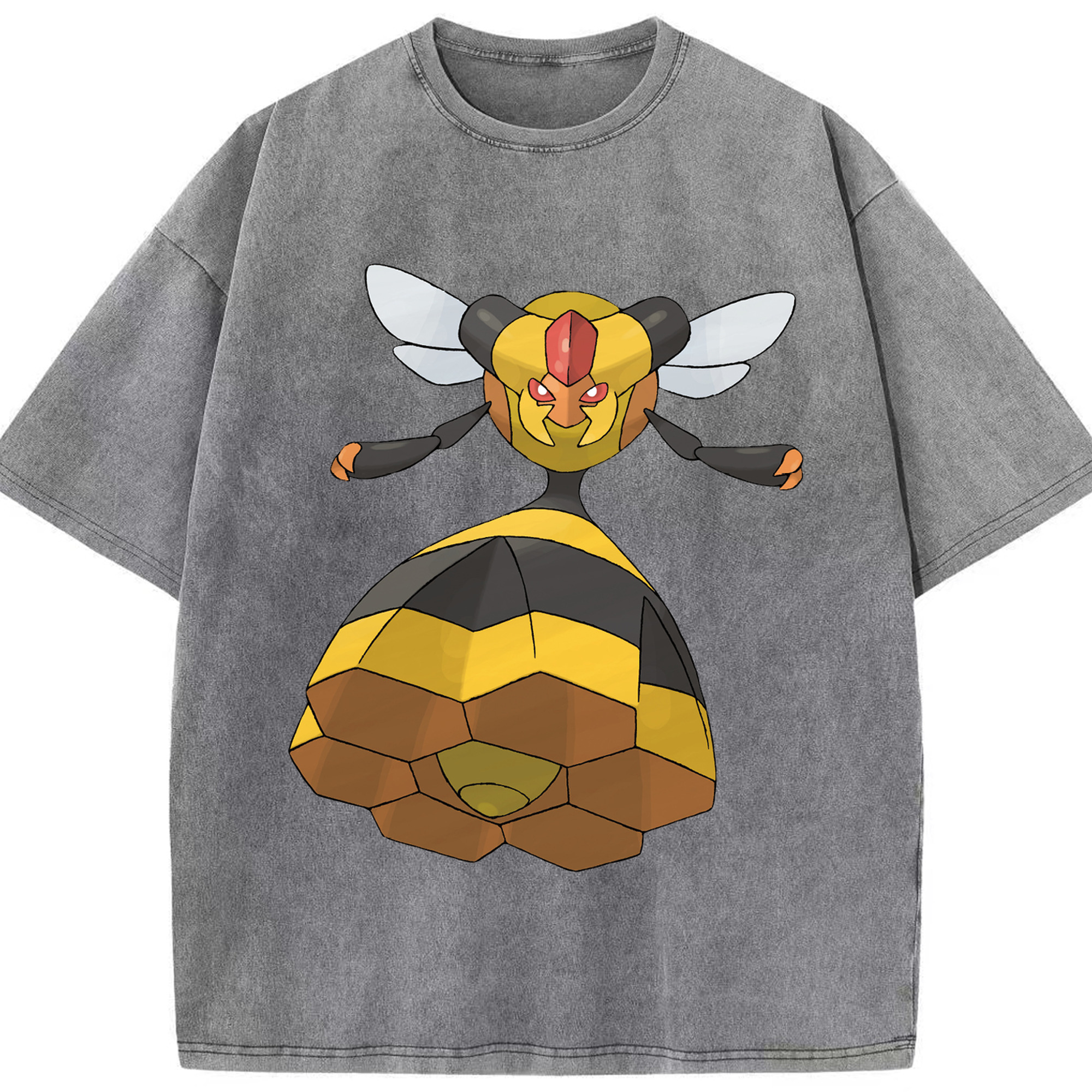 （画像用） ポケットモンスター Pokémon 綿100% ヴィンテージ風 半袖Tシャツ（フロントプリント）