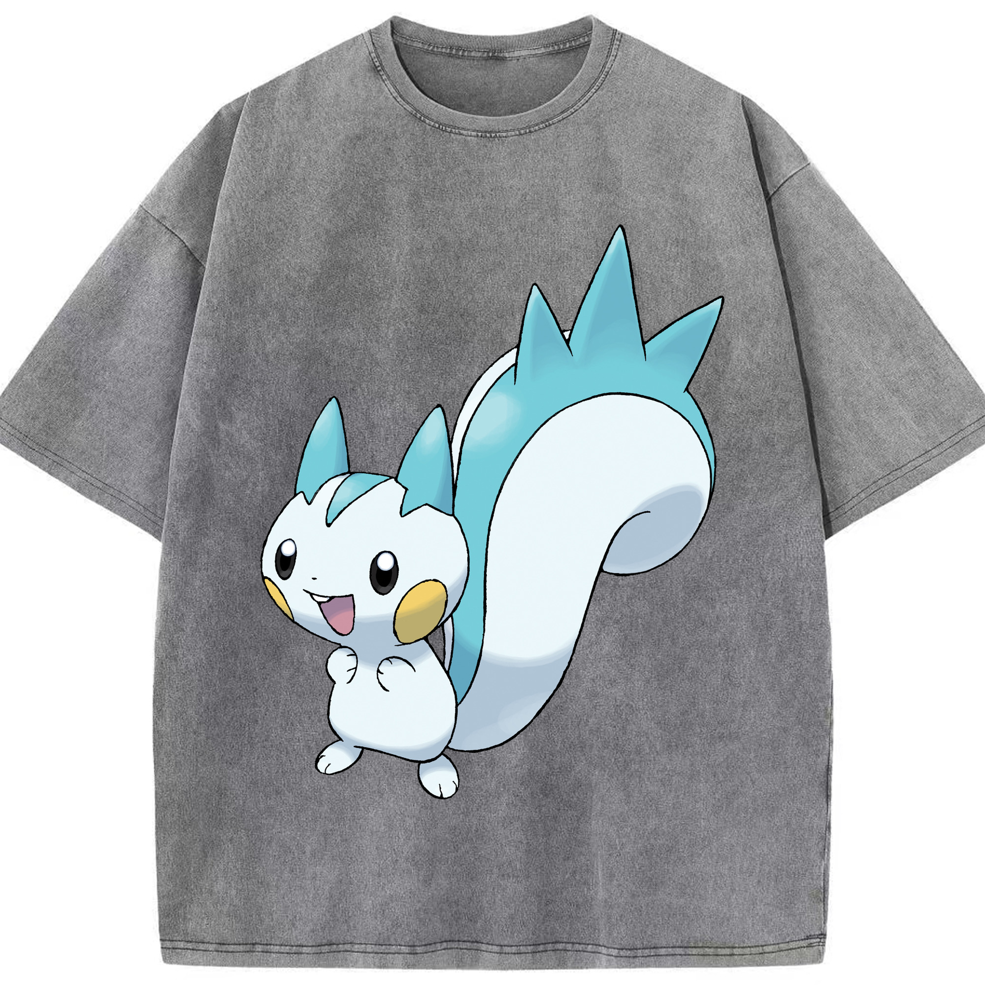 （画像用） ポケットモンスター Pokémon 綿100% ヴィンテージ風 半袖Tシャツ（フロントプリント）
