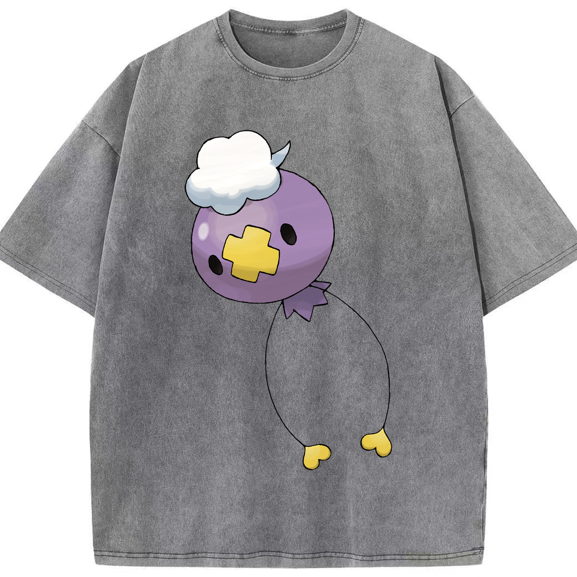（画像用） ポケットモンスター Pokémon 綿100% ヴィンテージ風 半袖Tシャツ（フロントプリント）