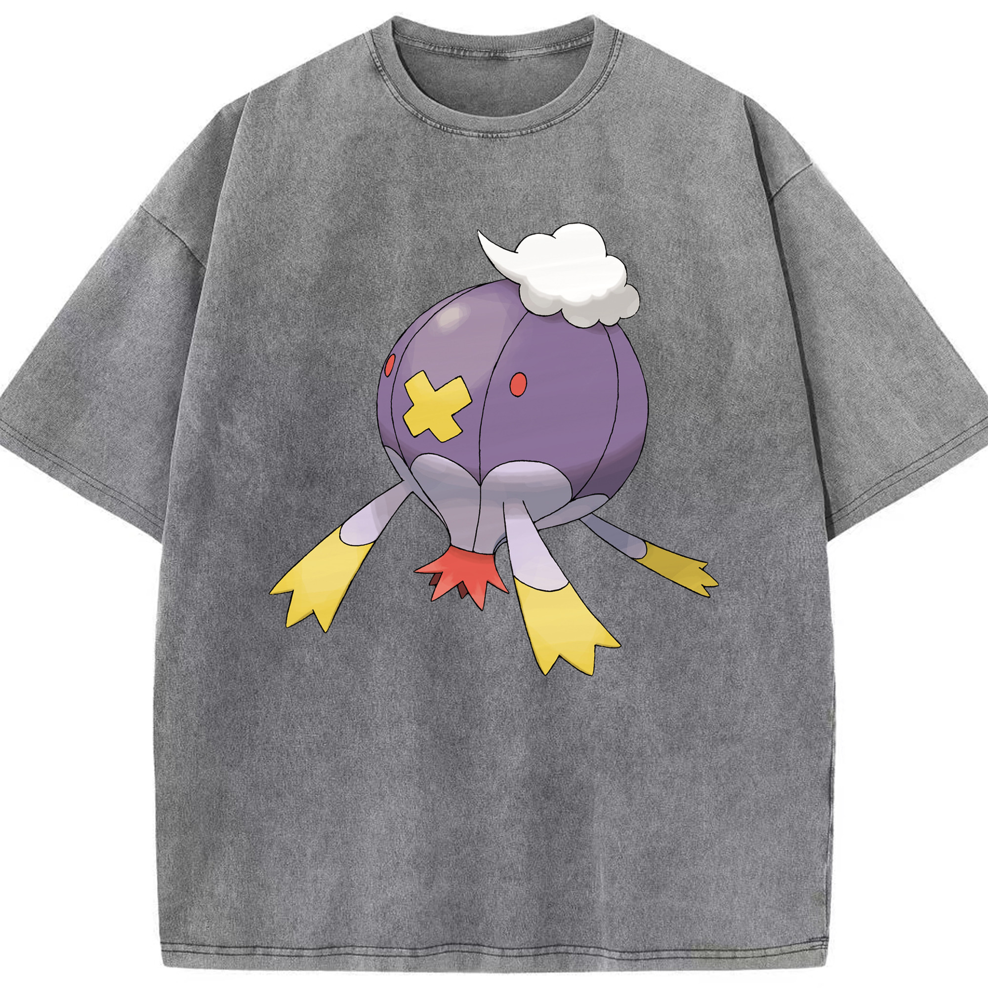（画像用） ポケットモンスター Pokémon 綿100% ヴィンテージ風 半袖Tシャツ（フロントプリント）