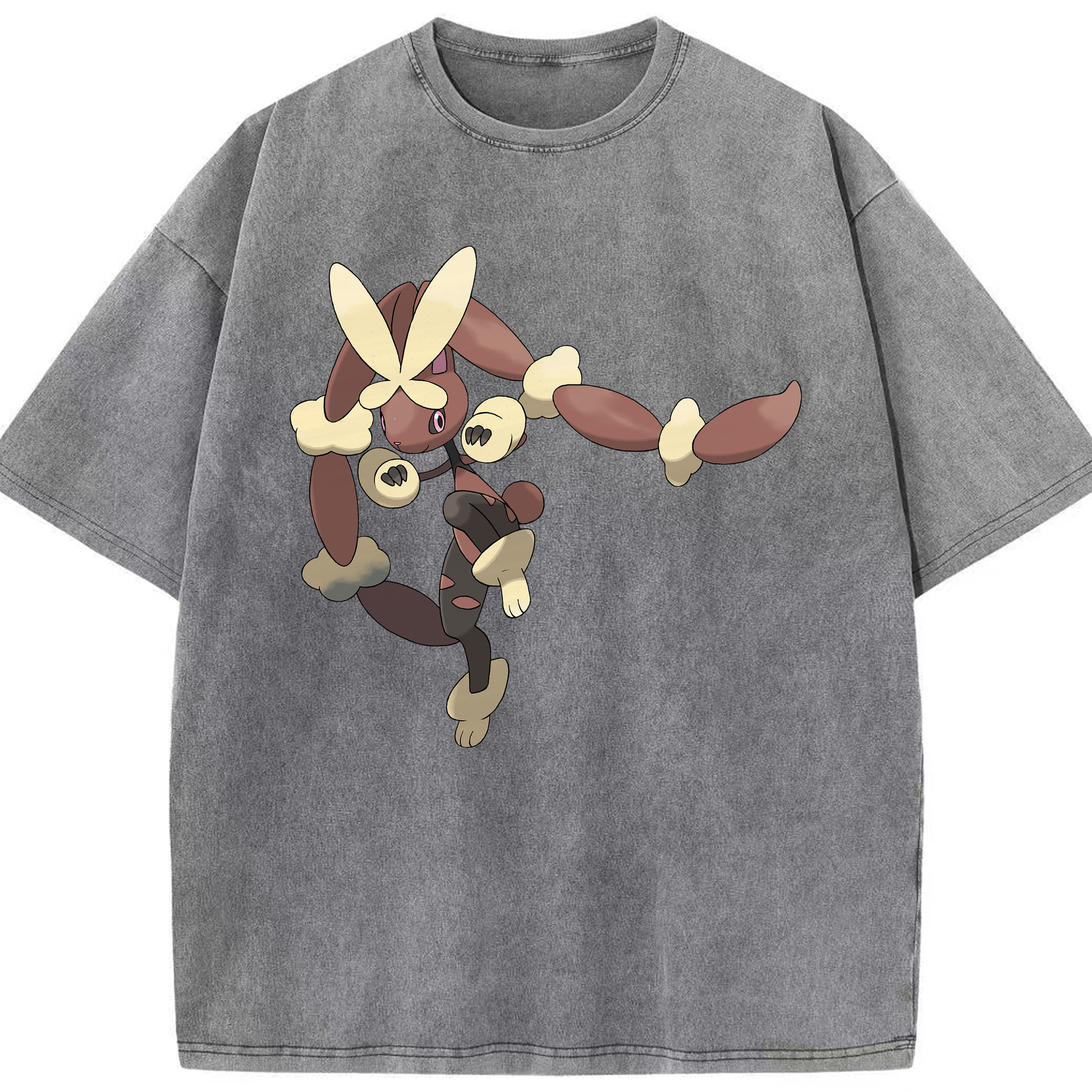（画像用） ポケットモンスター Pokémon 綿100% ヴィンテージ風 半袖Tシャツ（フロントプリント）