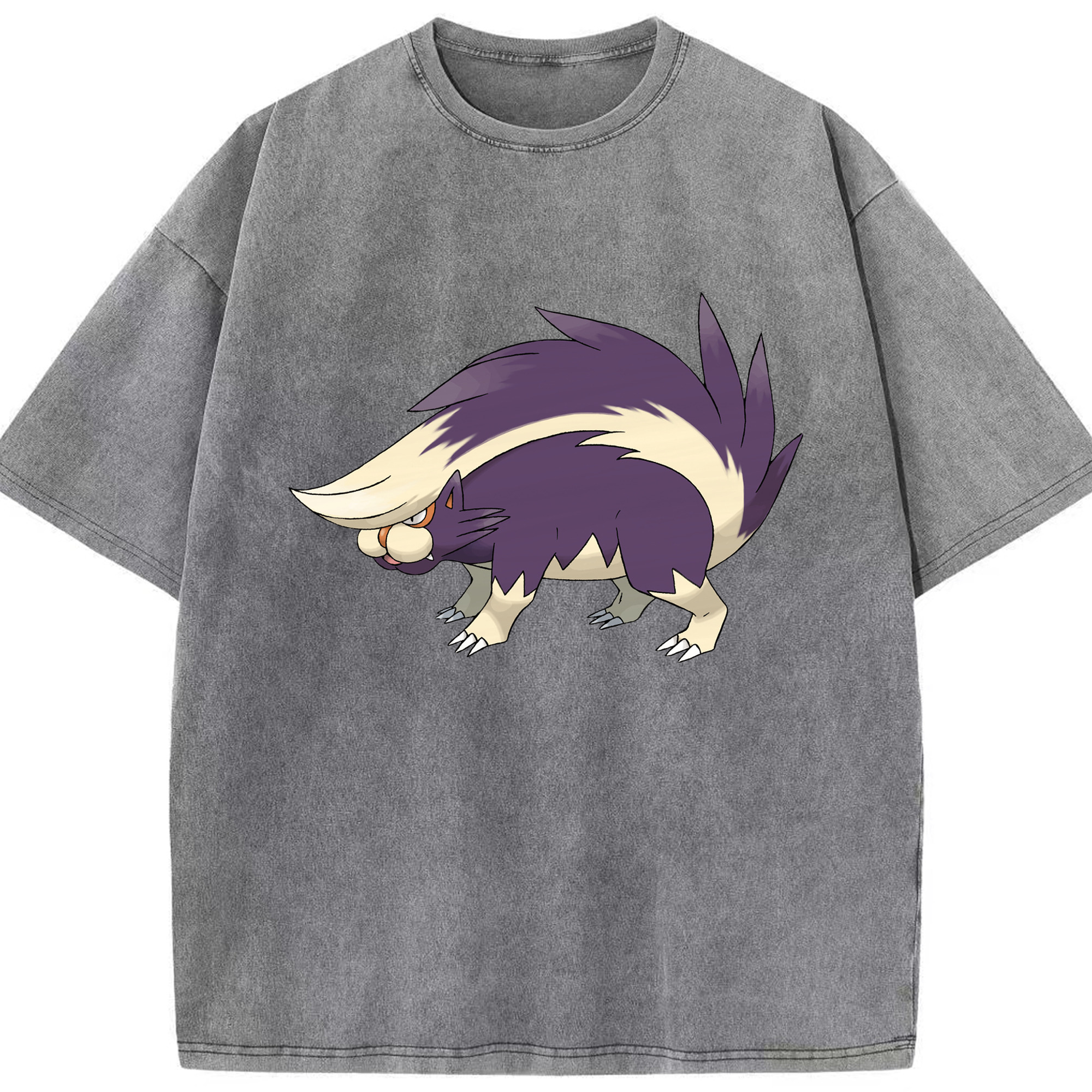 （画像用） ポケットモンスター Pokémon 綿100% ヴィンテージ風 半袖Tシャツ（フロントプリント）