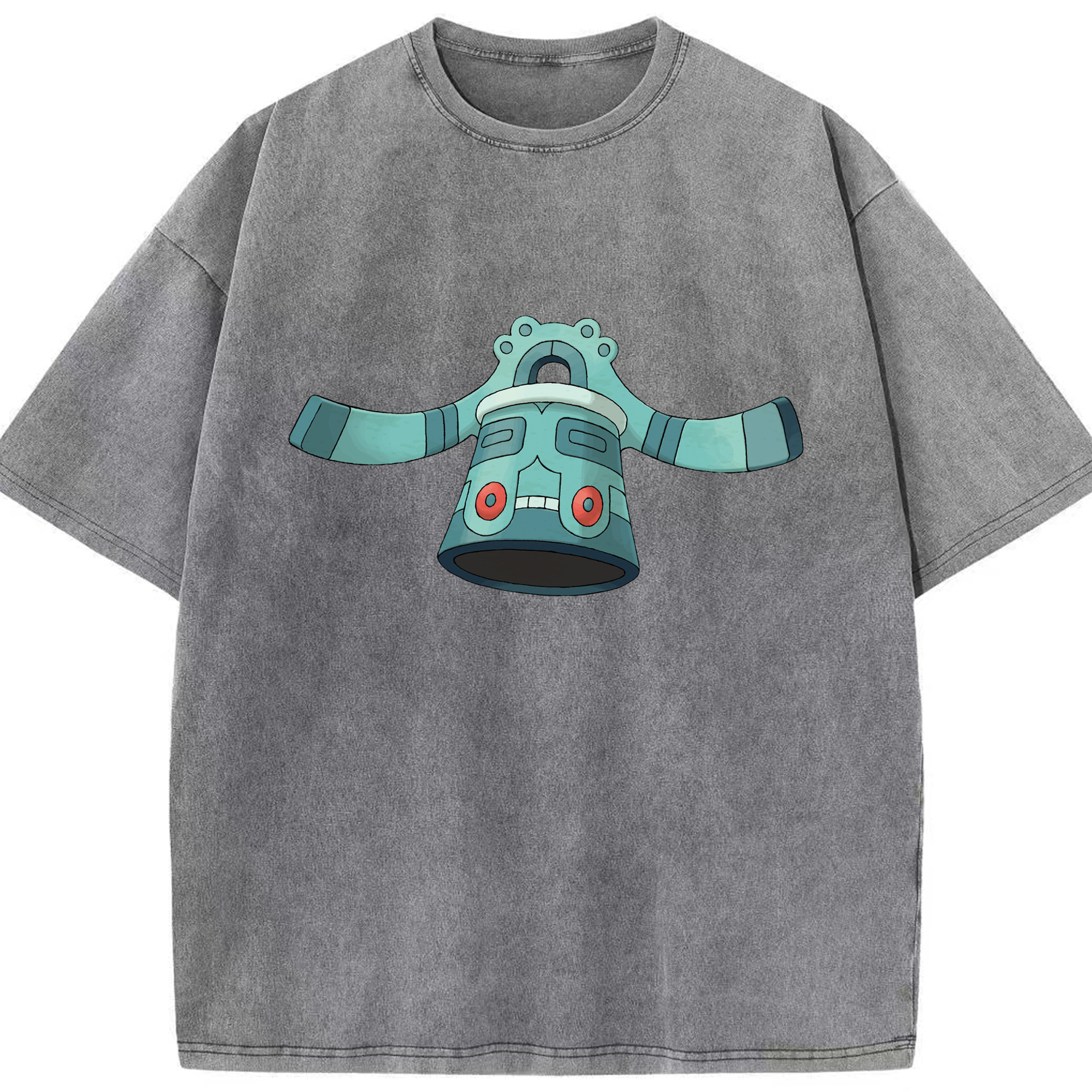 （画像用） ポケットモンスター Pokémon 綿100% ヴィンテージ風 半袖Tシャツ（フロントプリント）