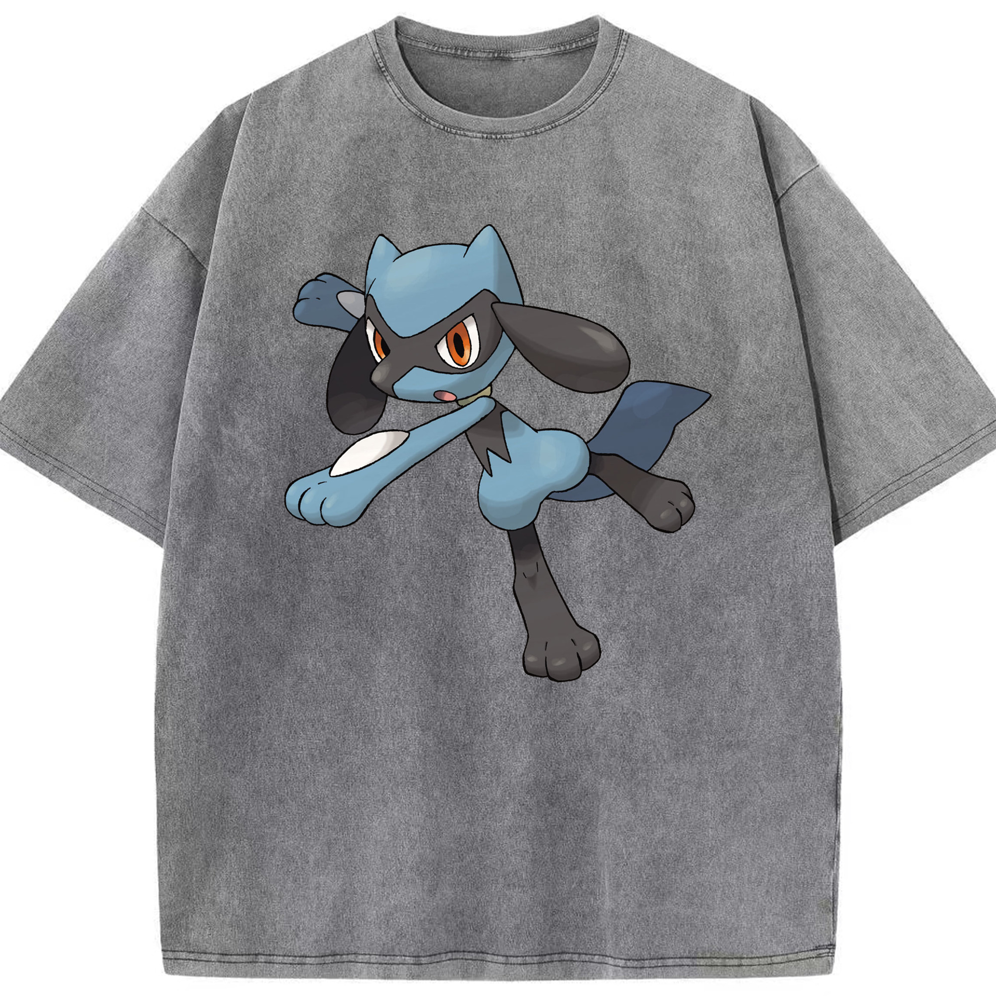 （画像用） ポケットモンスター Pokémon 綿100% ヴィンテージ風 半袖Tシャツ（フロントプリント）