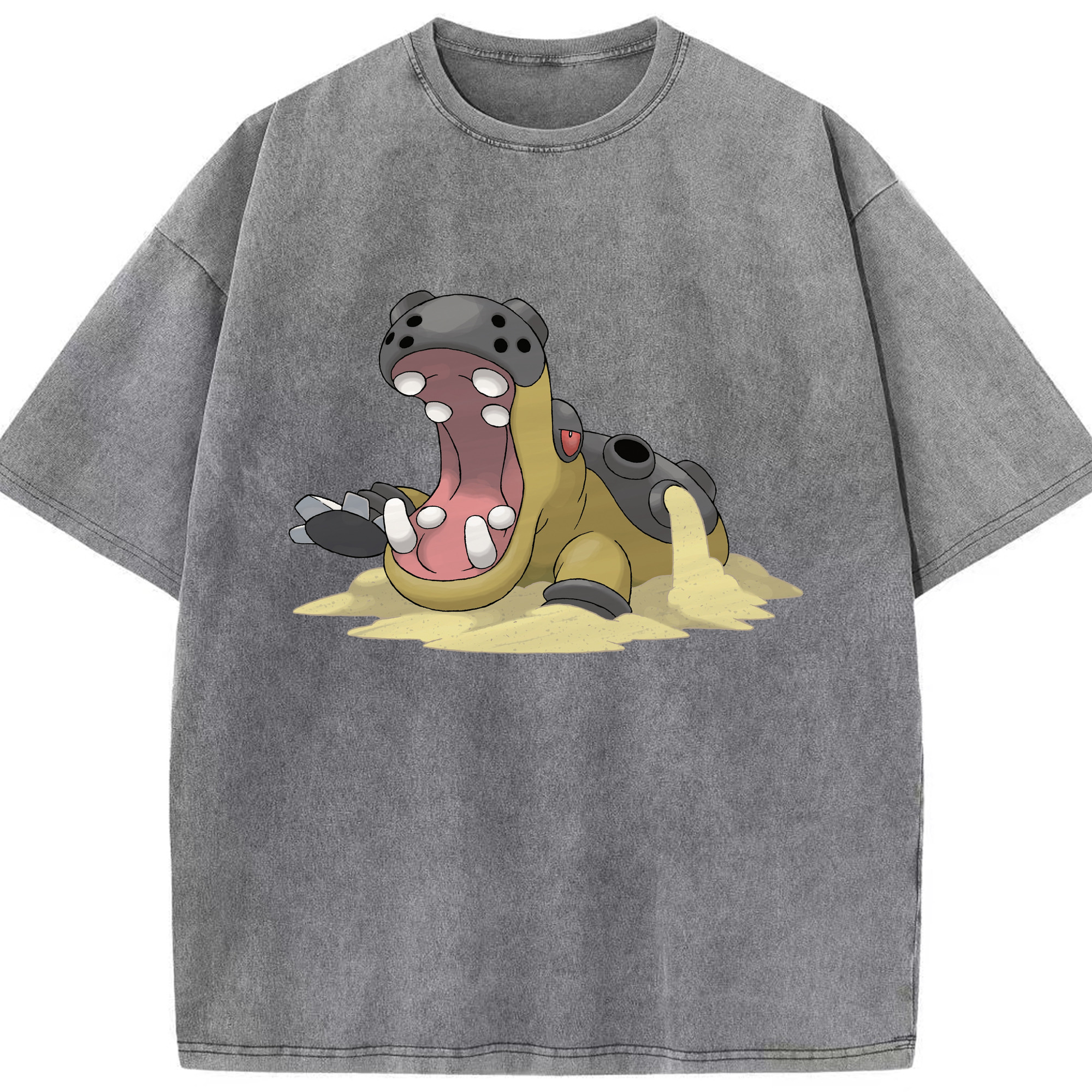 （画像用） ポケットモンスター Pokémon 綿100% ヴィンテージ風 半袖Tシャツ（フロントプリント）