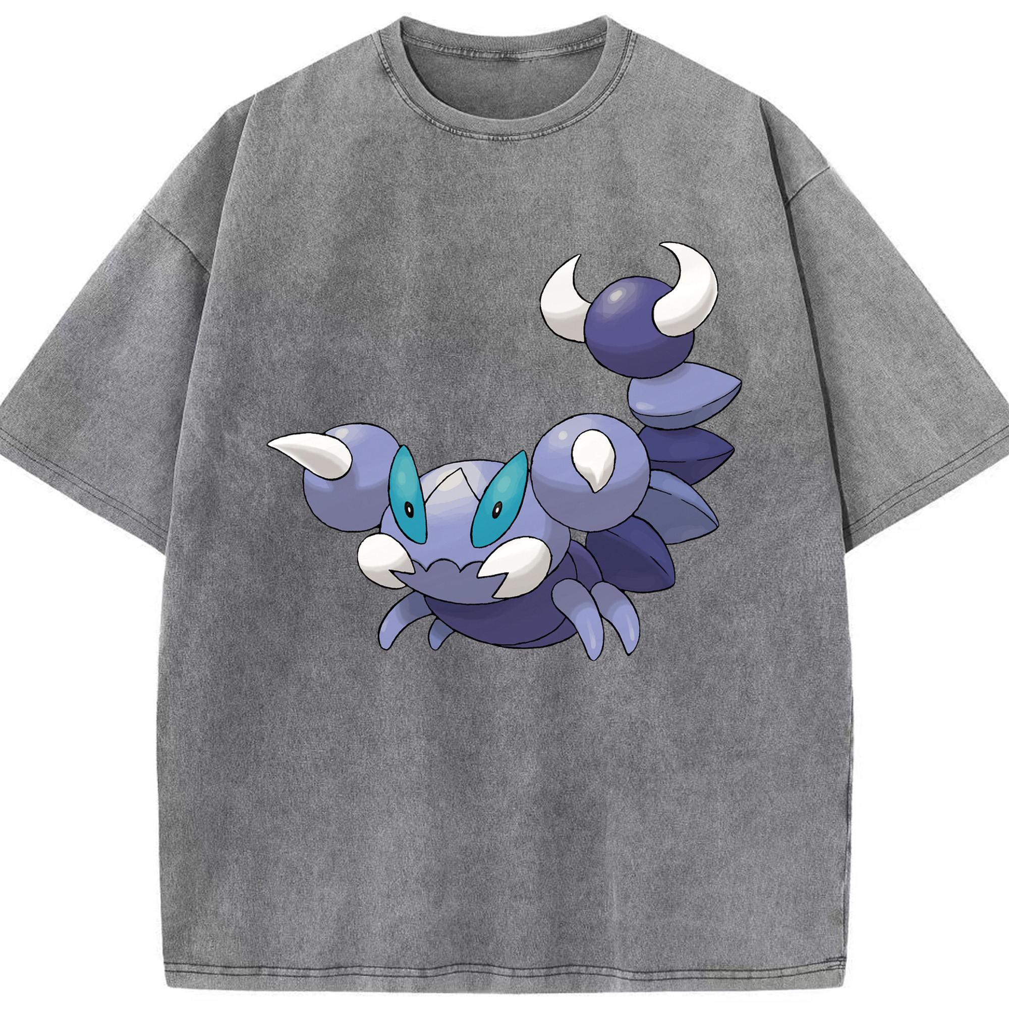 （画像用） ポケットモンスター Pokémon 綿100% ヴィンテージ風 半袖Tシャツ（フロントプリント）