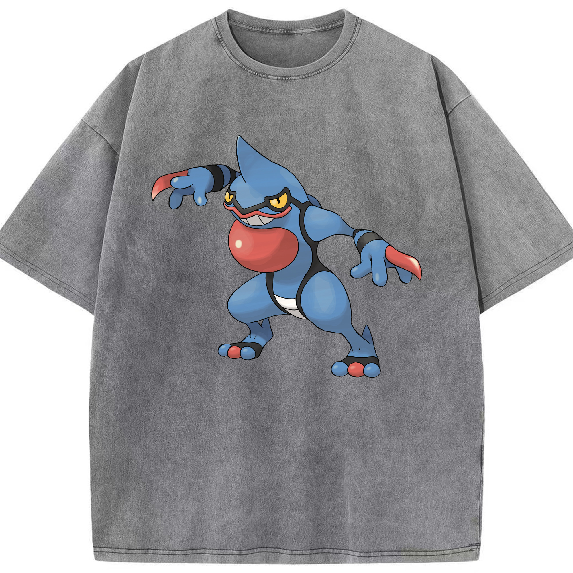 （画像用） ポケットモンスター Pokémon 綿100% ヴィンテージ風 半袖Tシャツ（フロントプリント）