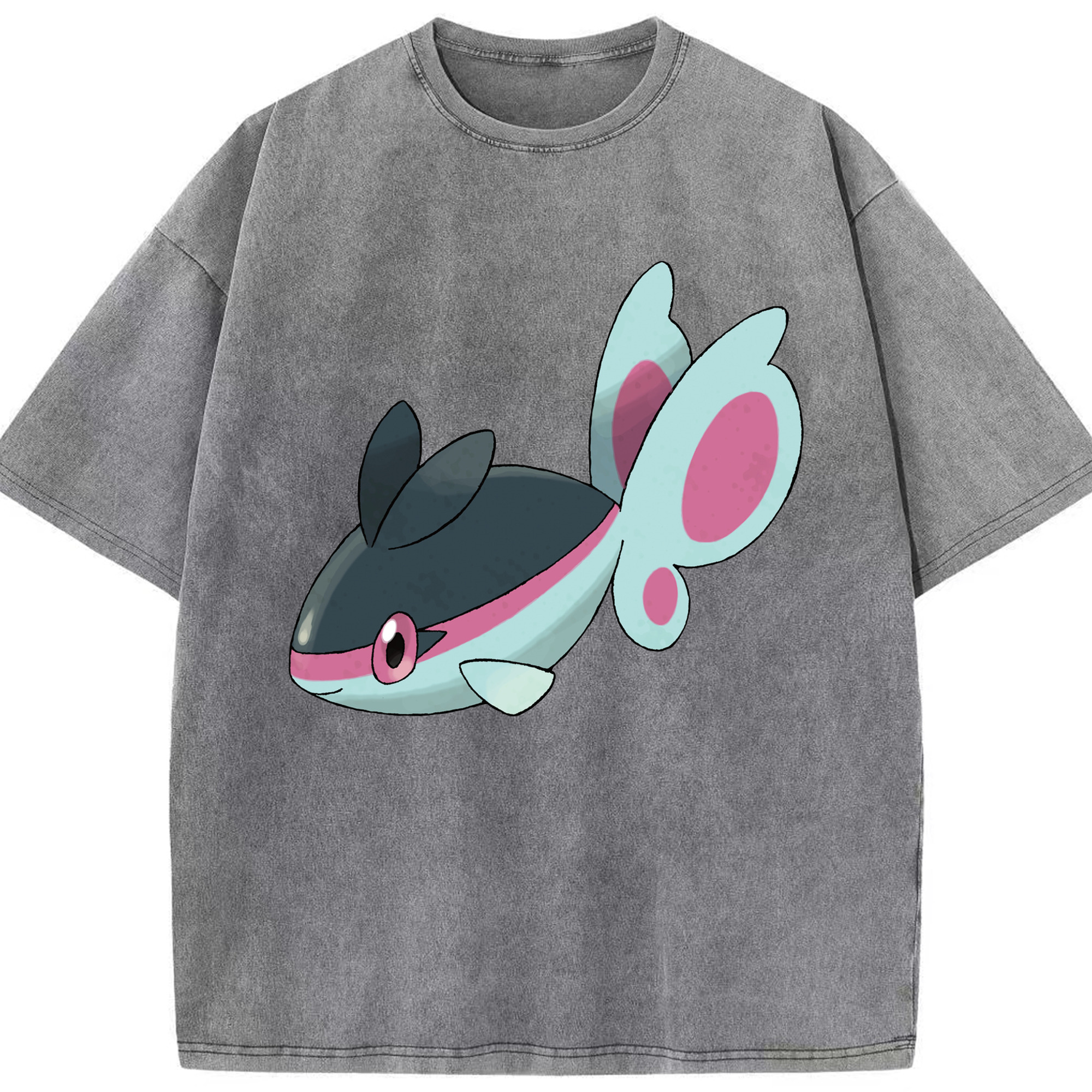 （画像用） ポケットモンスター Pokémon 綿100% ヴィンテージ風 半袖Tシャツ（フロントプリント）