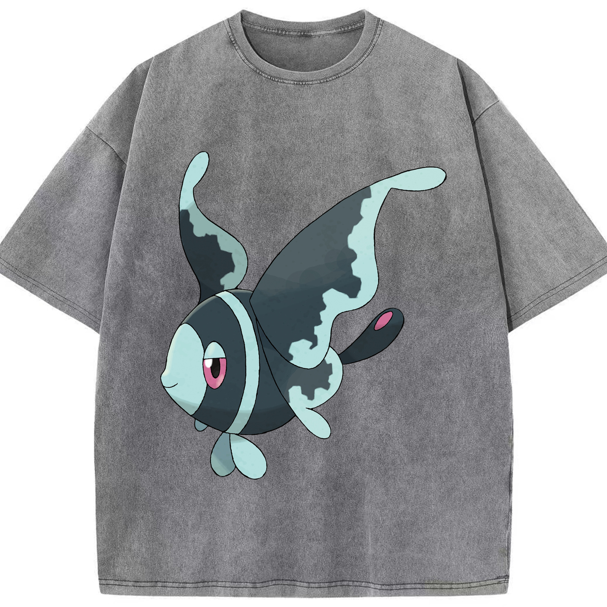 （画像用） ポケットモンスター Pokémon 綿100% ヴィンテージ風 半袖Tシャツ（フロントプリント）