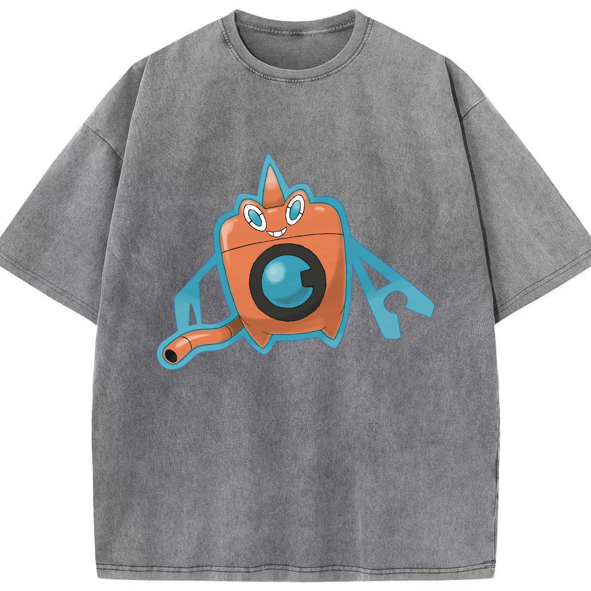 （画像用） ポケットモンスター Pokémon 綿100% ヴィンテージ風 半袖Tシャツ（フロントプリント）