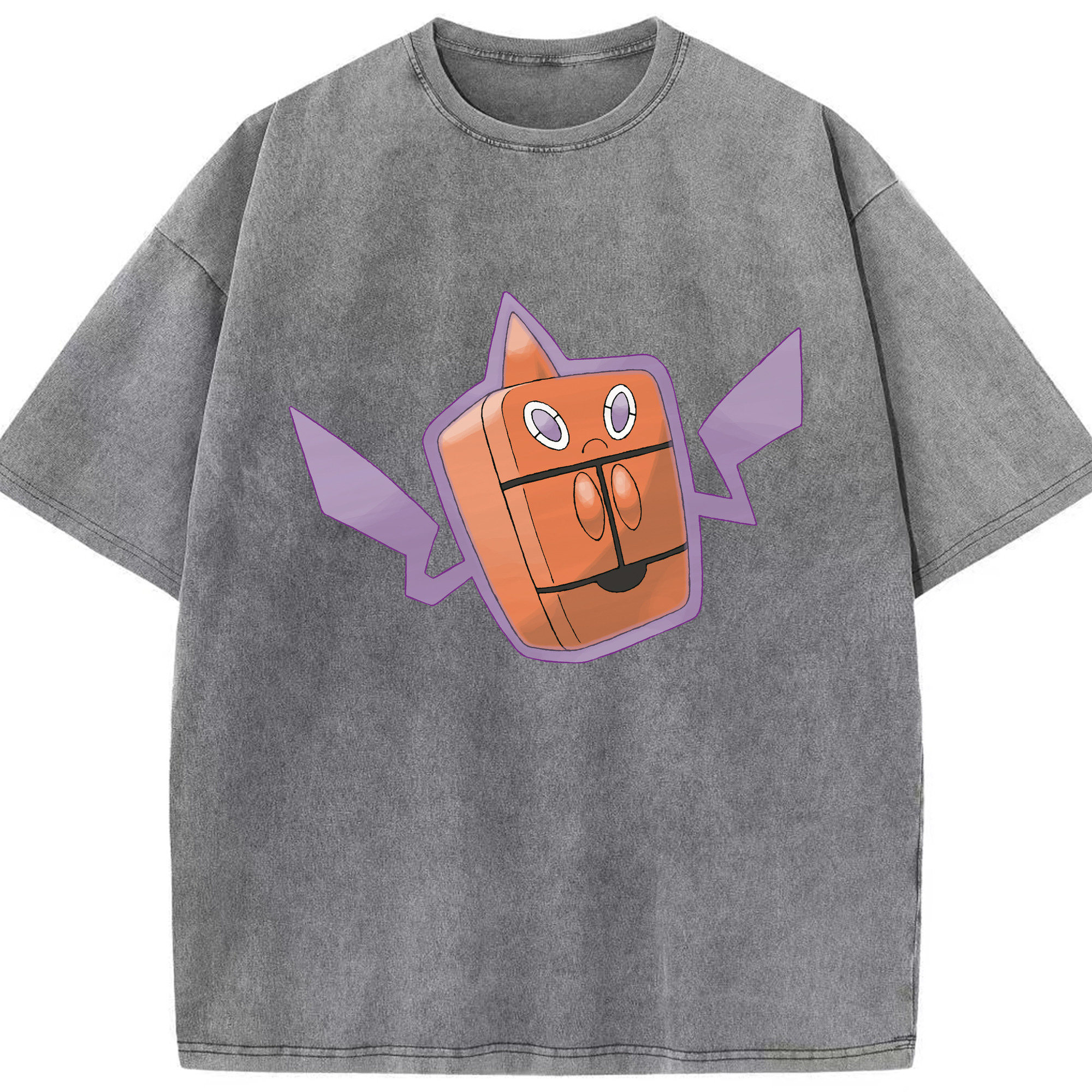 （画像用） ポケットモンスター Pokémon 綿100% ヴィンテージ風 半袖Tシャツ（フロントプリント）