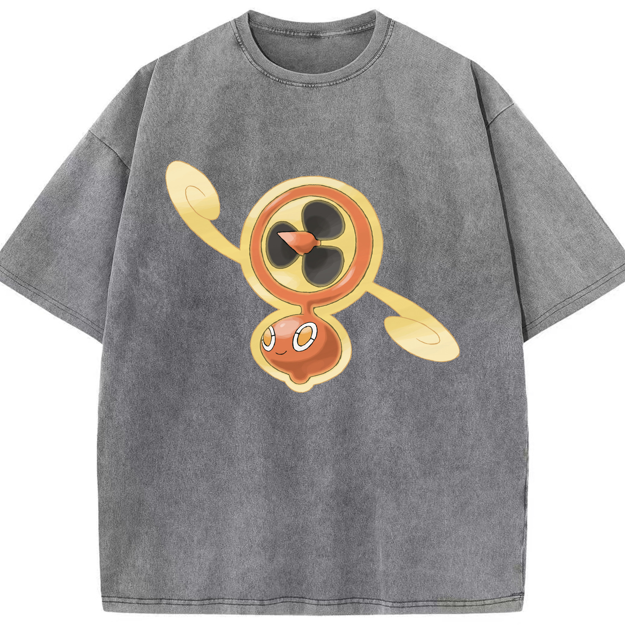 （画像用） ポケットモンスター Pokémon 綿100% ヴィンテージ風 半袖Tシャツ（フロントプリント）