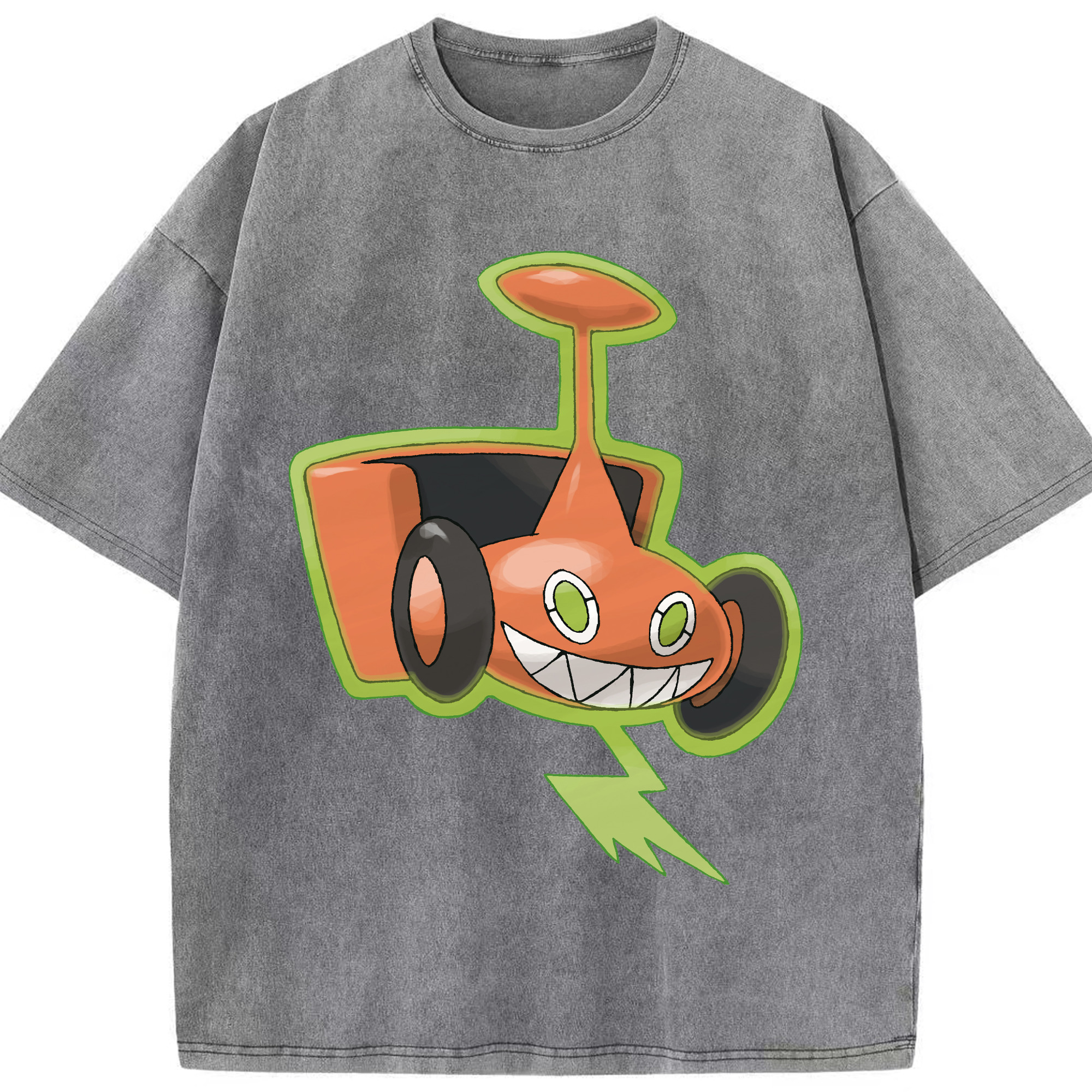 （画像用） ポケットモンスター Pokémon 綿100% ヴィンテージ風 半袖Tシャツ（フロントプリント）