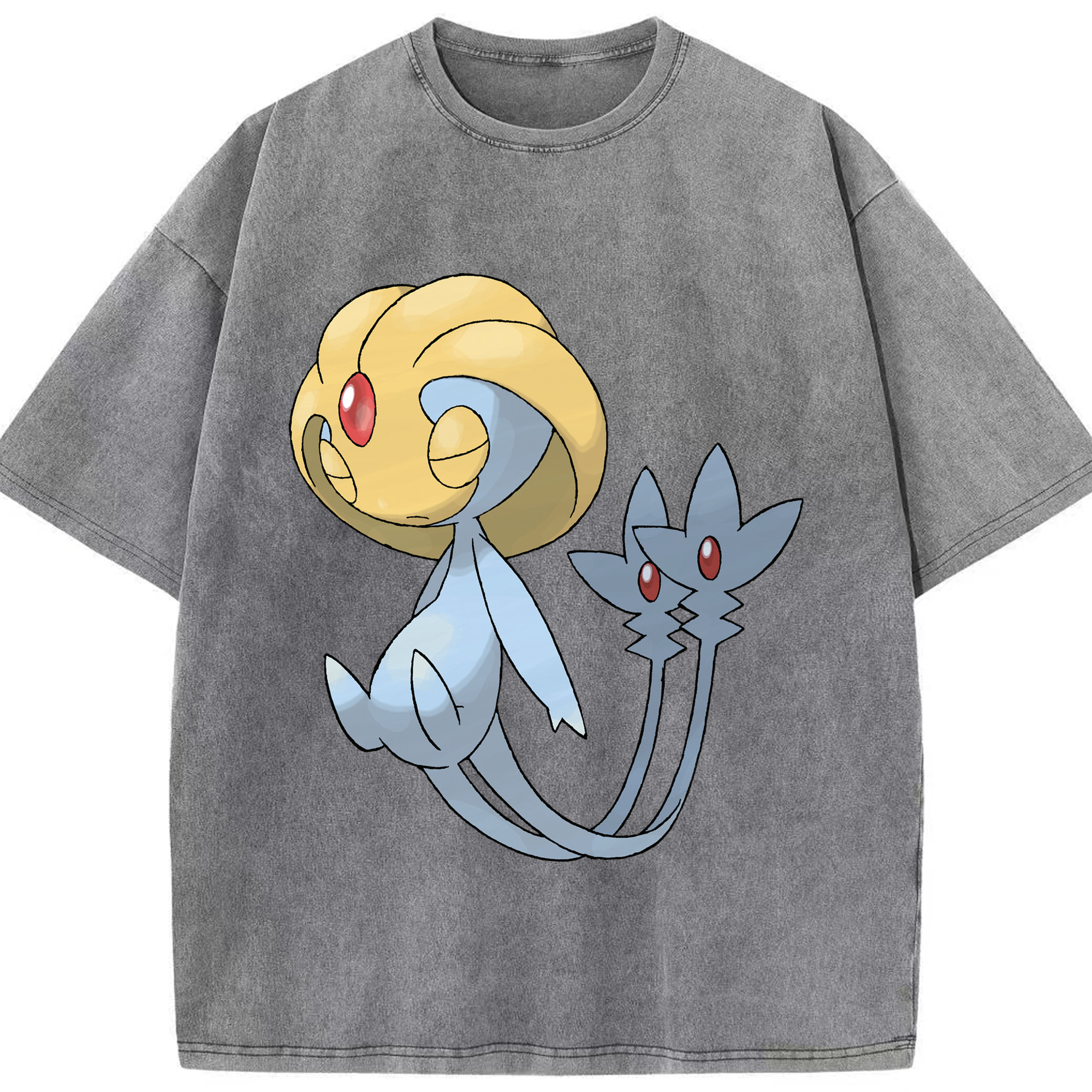 （画像用） ポケットモンスター Pokémon 綿100% ヴィンテージ風 半袖Tシャツ（フロントプリント）