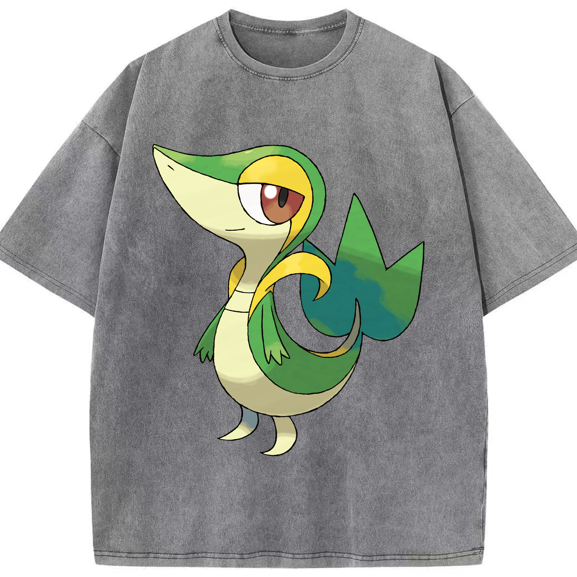 （画像用） ポケットモンスター Pokémon 綿100% ヴィンテージ風 半袖Tシャツ（フロントプリント）