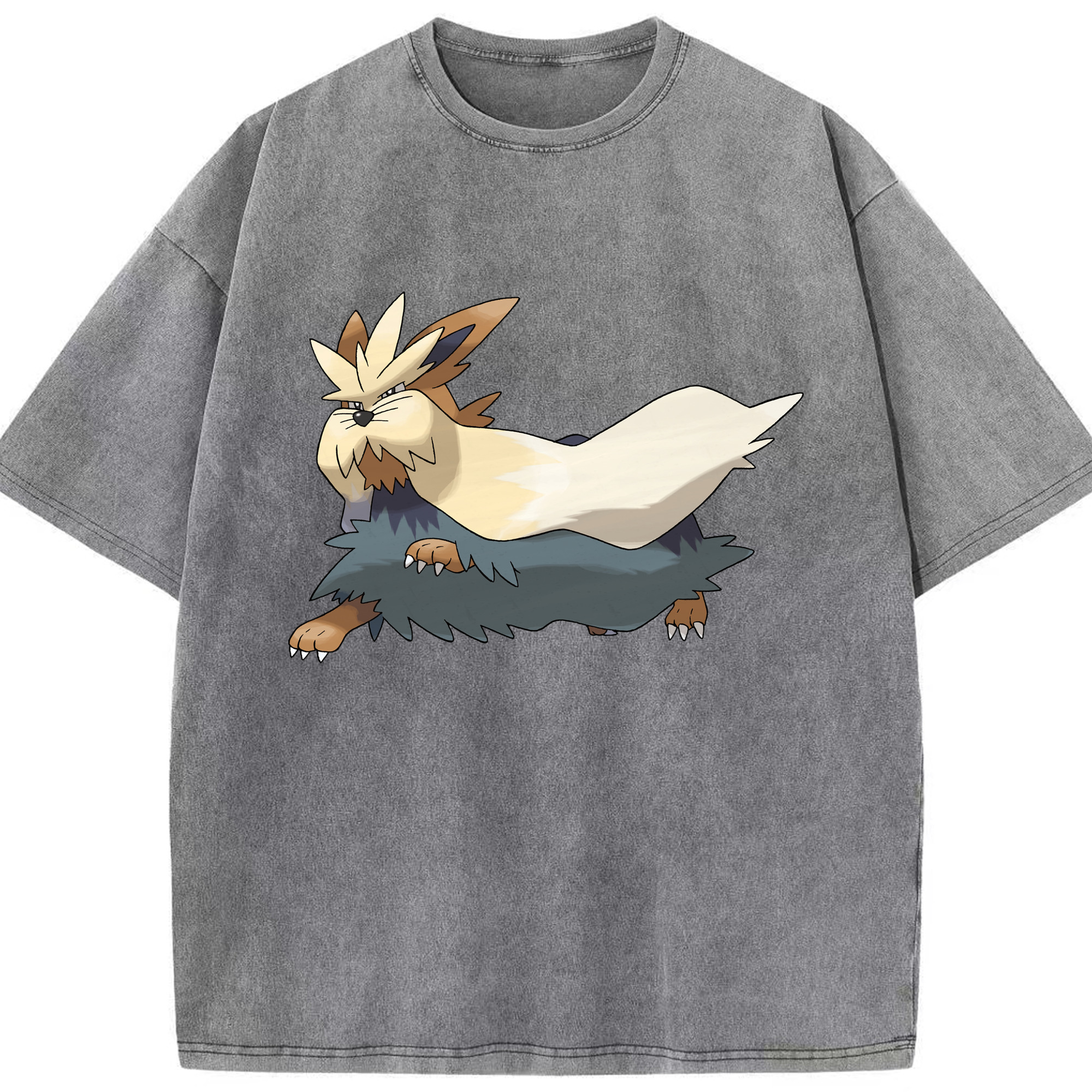 （画像用） ポケットモンスター Pokémon 綿100% ヴィンテージ風 半袖Tシャツ（フロントプリント）