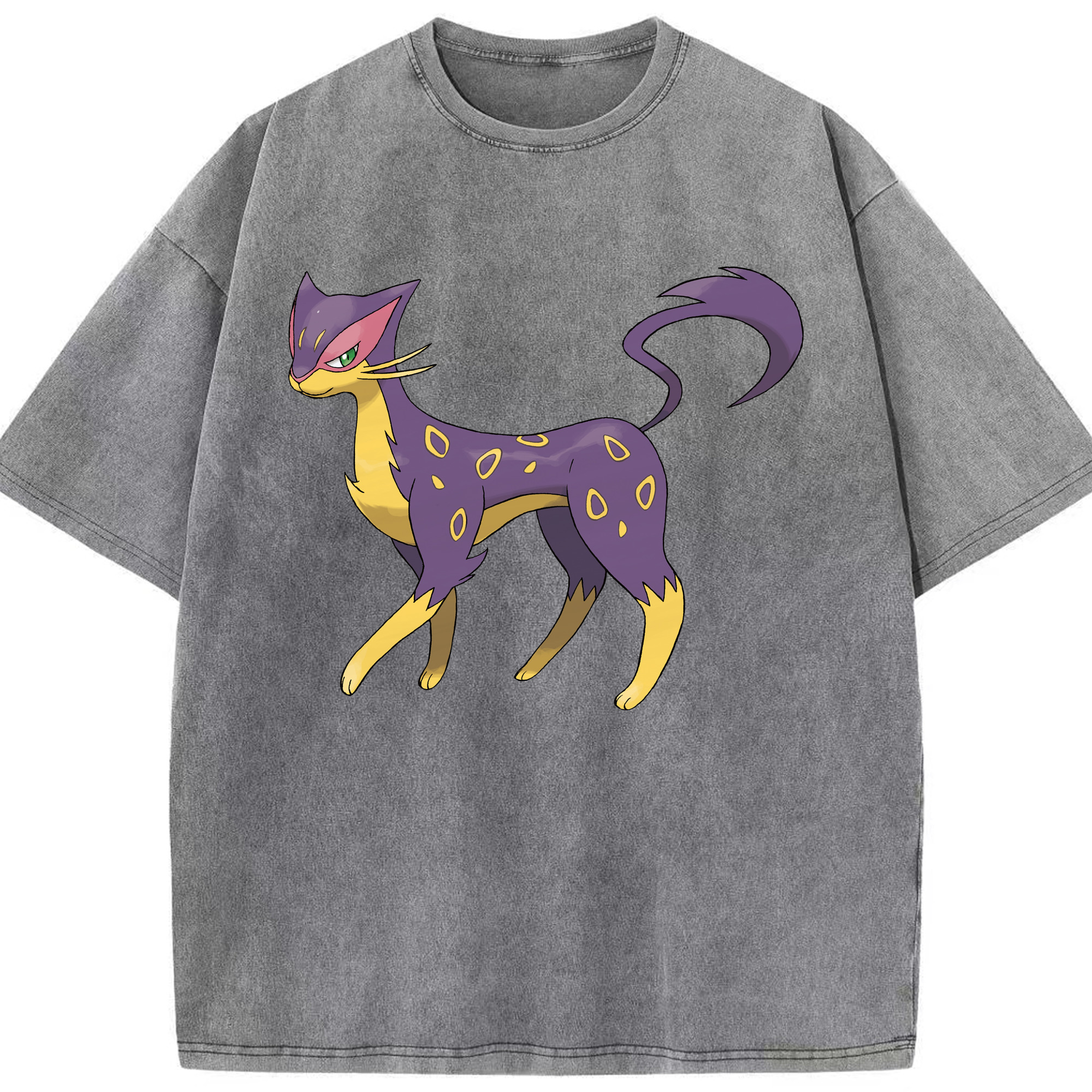 （画像用） ポケットモンスター Pokémon 綿100% ヴィンテージ風 半袖Tシャツ（フロントプリント）