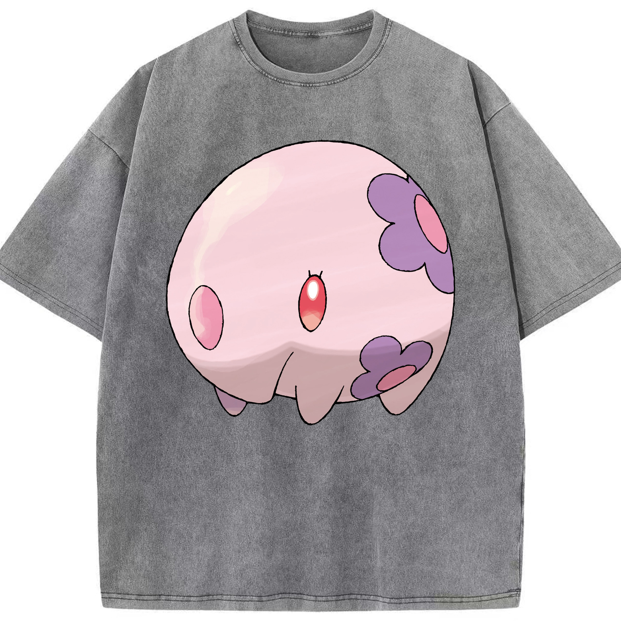 （画像用） ポケットモンスター Pokémon 綿100% ヴィンテージ風 半袖Tシャツ（フロントプリント）
