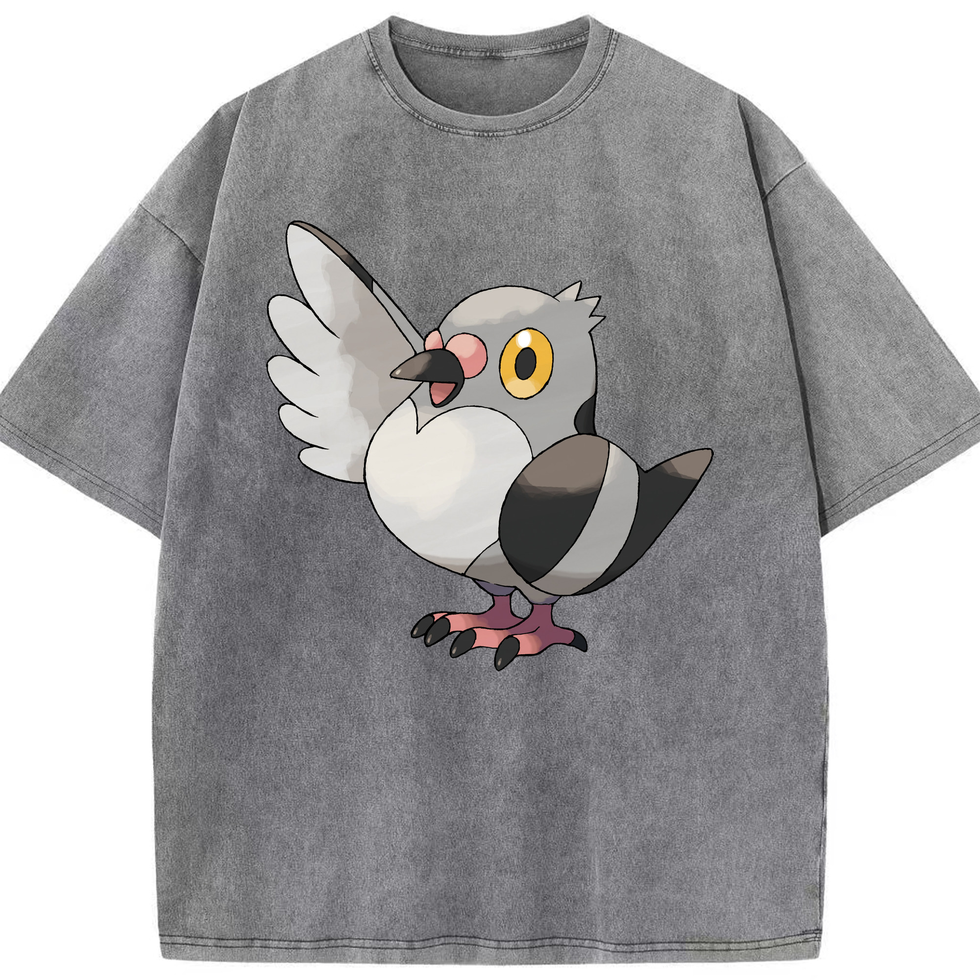 （画像用） ポケットモンスター Pokémon 綿100% ヴィンテージ風 半袖Tシャツ（フロントプリント）