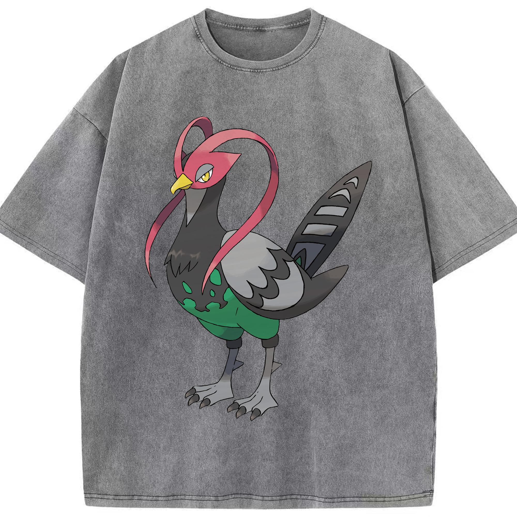 （画像用） ポケットモンスター Pokémon 綿100% ヴィンテージ風 半袖Tシャツ（フロントプリント）