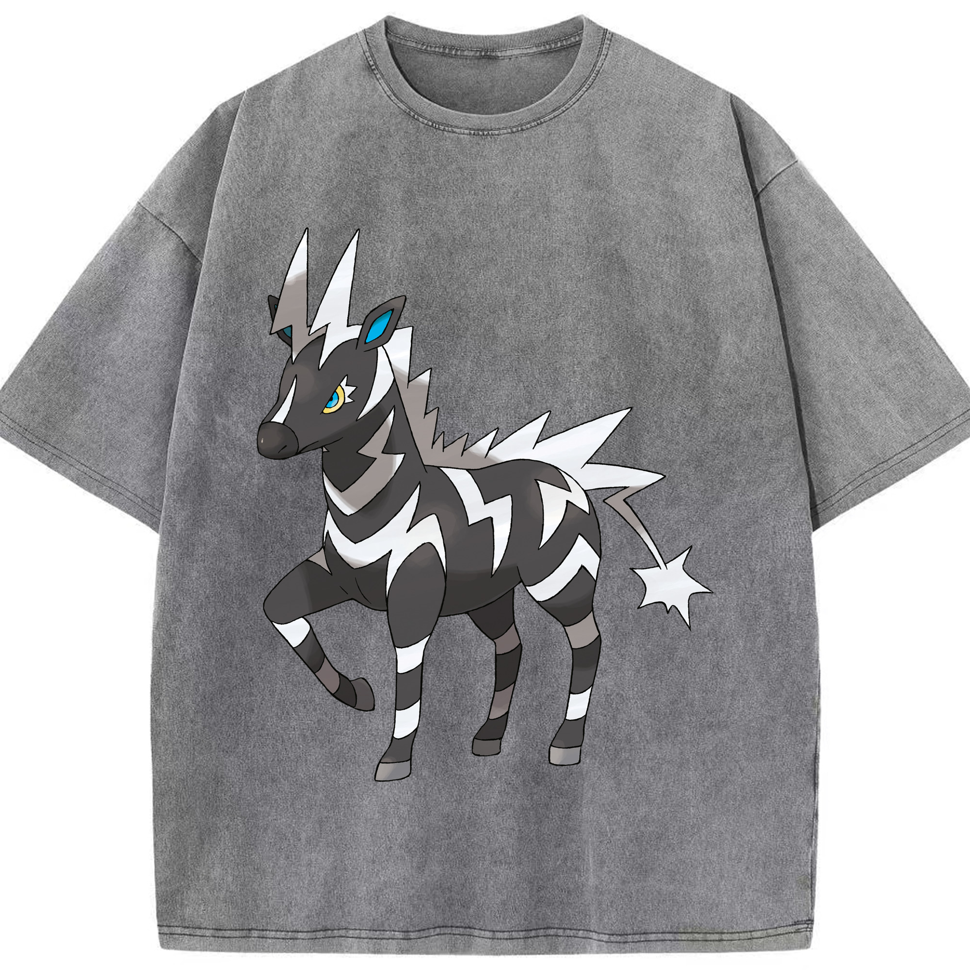 （画像用） ポケットモンスター Pokémon 綿100% ヴィンテージ風 半袖Tシャツ（フロントプリント）