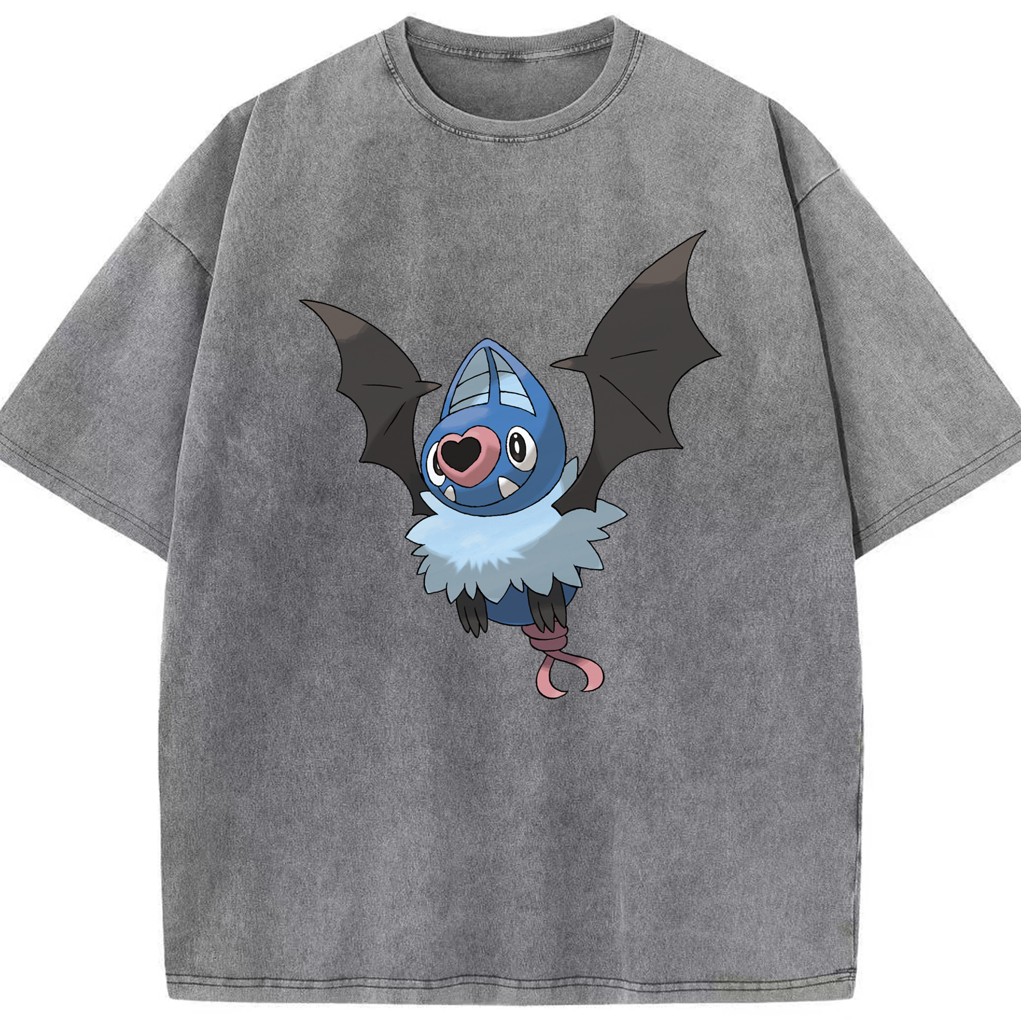 （画像用） ポケットモンスター Pokémon 綿100% ヴィンテージ風 半袖Tシャツ（フロントプリント）