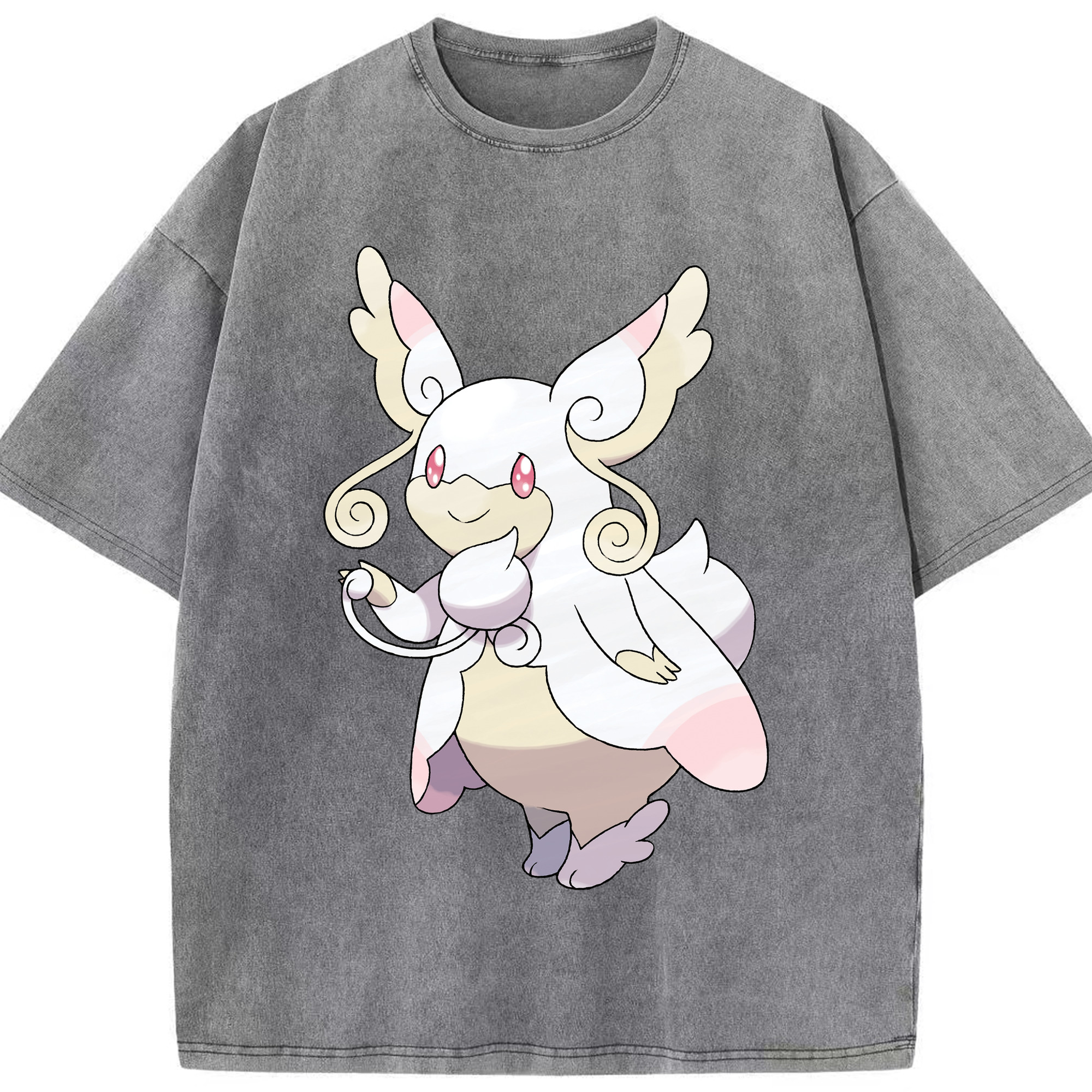 （画像用） ポケットモンスター Pokémon 綿100% ヴィンテージ風 半袖Tシャツ（フロントプリント）