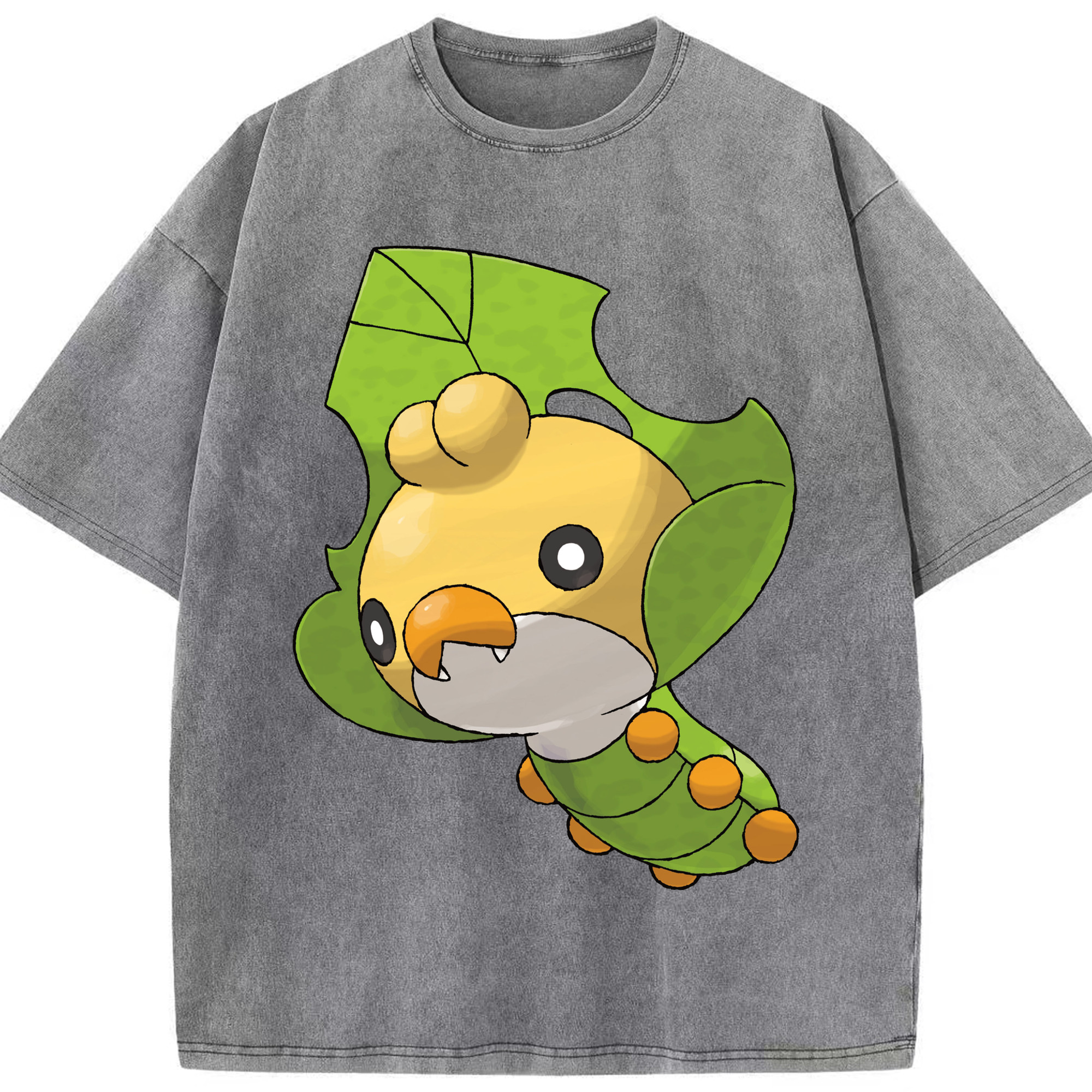 （画像用） ポケットモンスター Pokémon 綿100% ヴィンテージ風 半袖Tシャツ（フロントプリント）