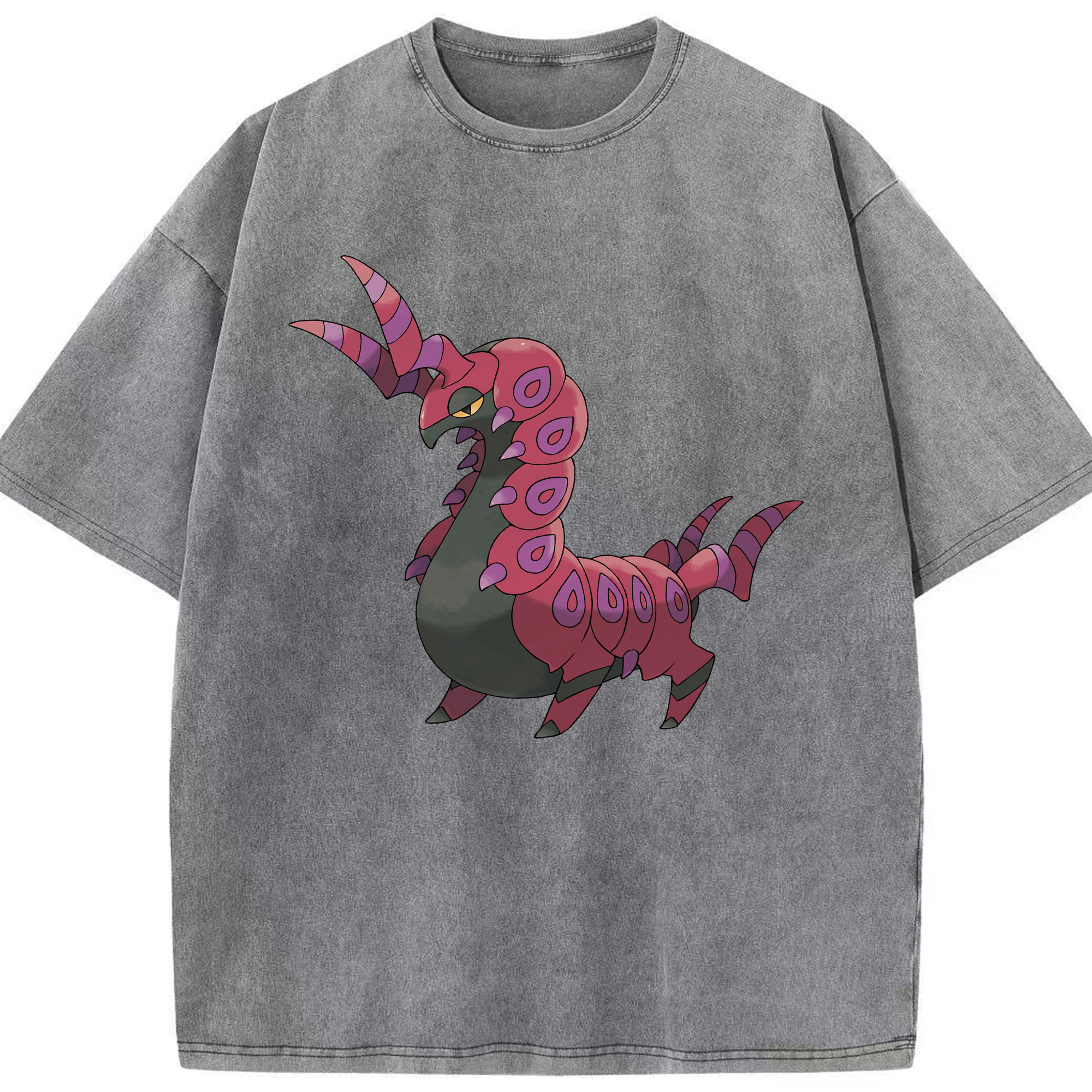 （画像用） ポケットモンスター Pokémon 綿100% ヴィンテージ風 半袖Tシャツ（フロントプリント）